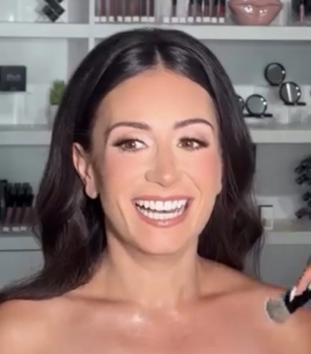 Parla Hair bride testimonial headshot - Sarah D photo by Calm x Collective