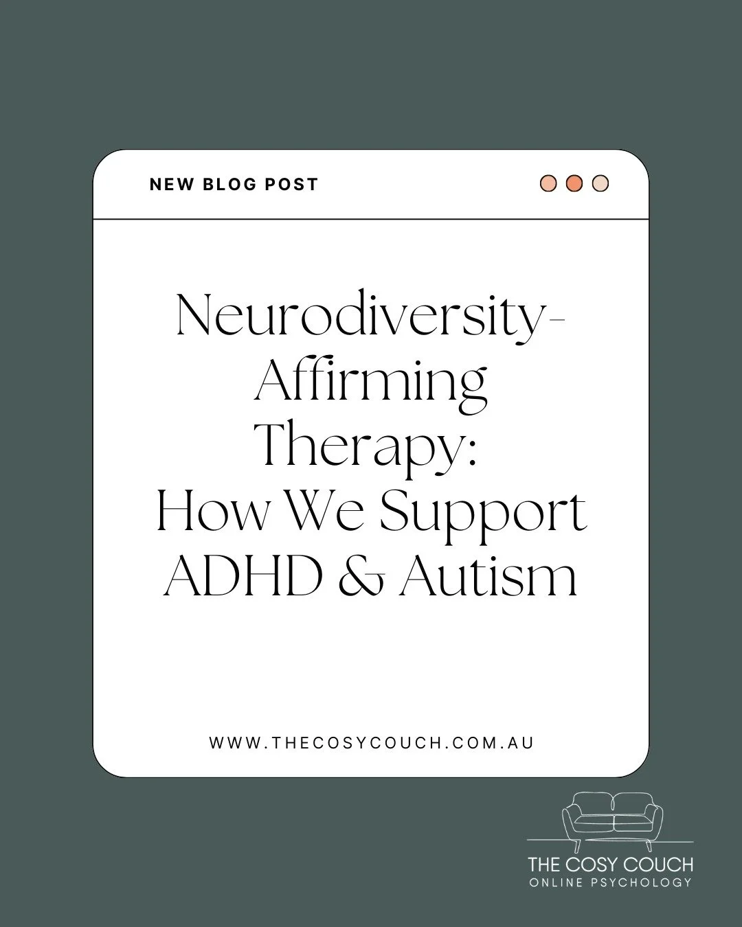 NEW BLOG: Discover how neurodiversity-affirming therapy celebrates and supports ADHD and autism by embracing strengths, fostering self-acceptance, and empowering individuals to thrive—read more on our blog! 
Check out the website now 💫
#neur