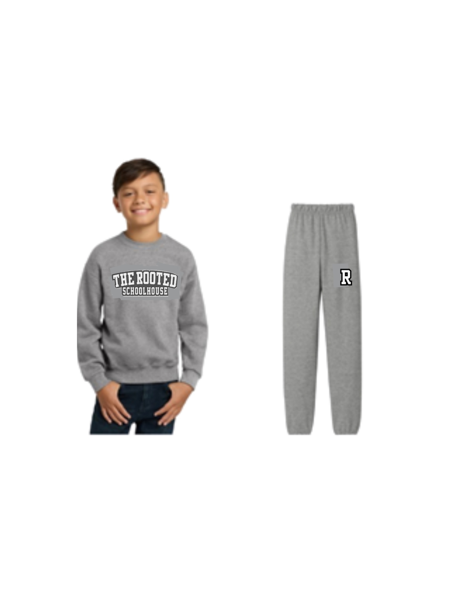 GRAY WINTER WEAR SET