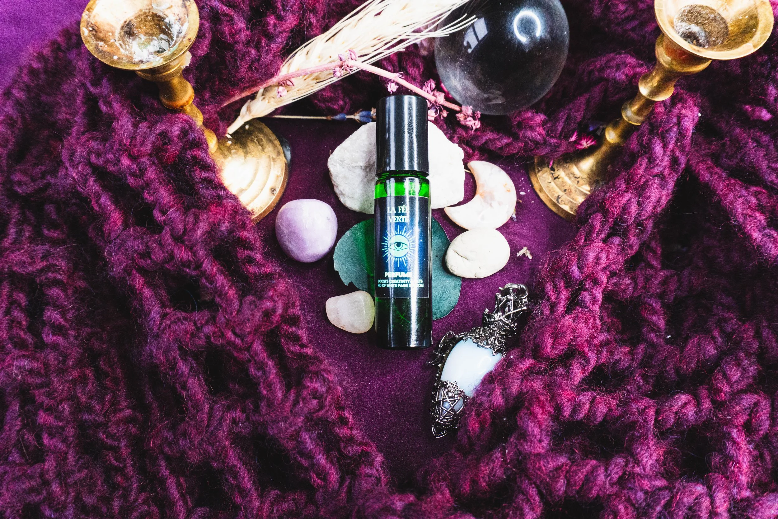 Roll-on ⋆☆⋆ The green fairy ⋆☆⋆ (Boosts creativity)