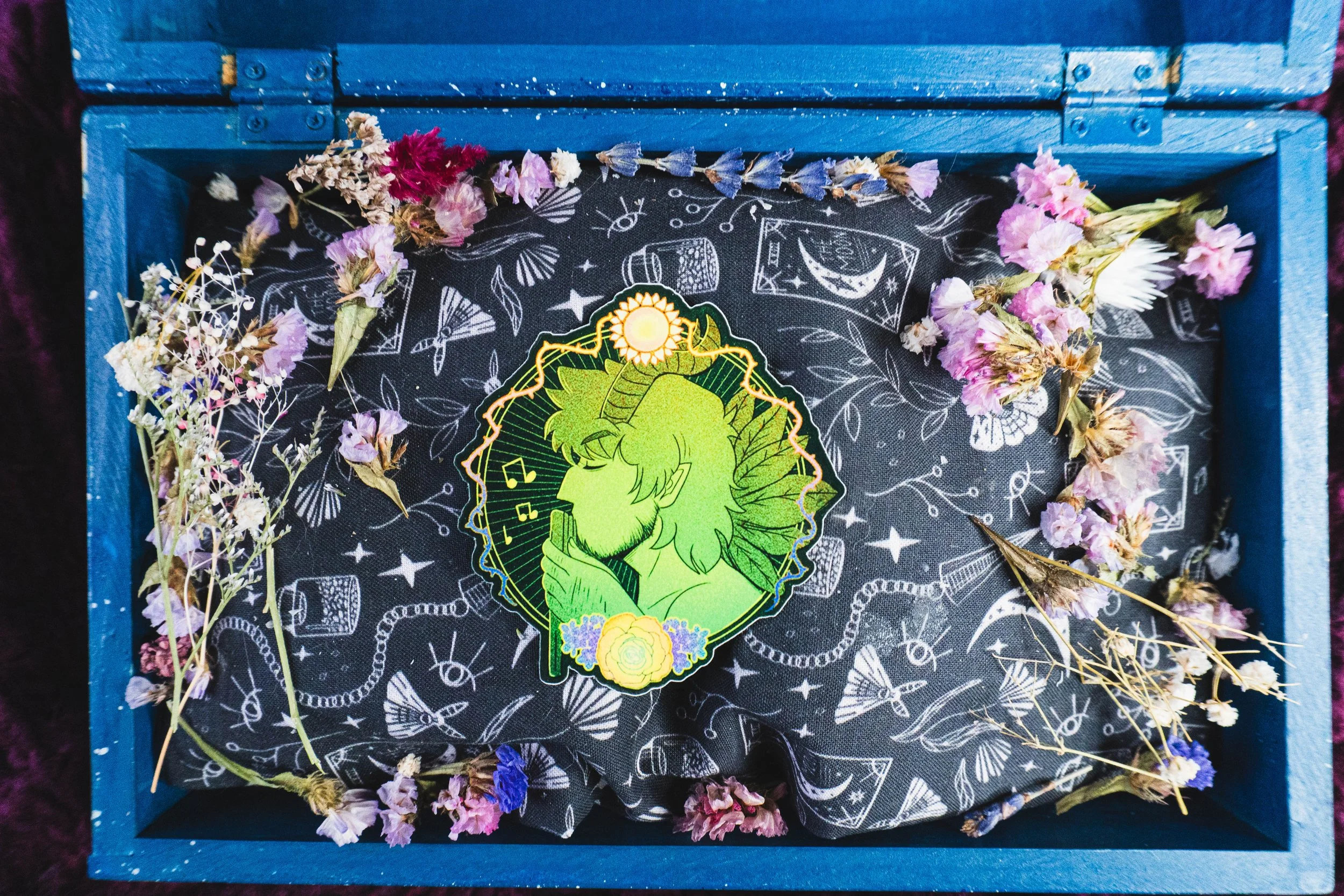 "satyr magic" sticker