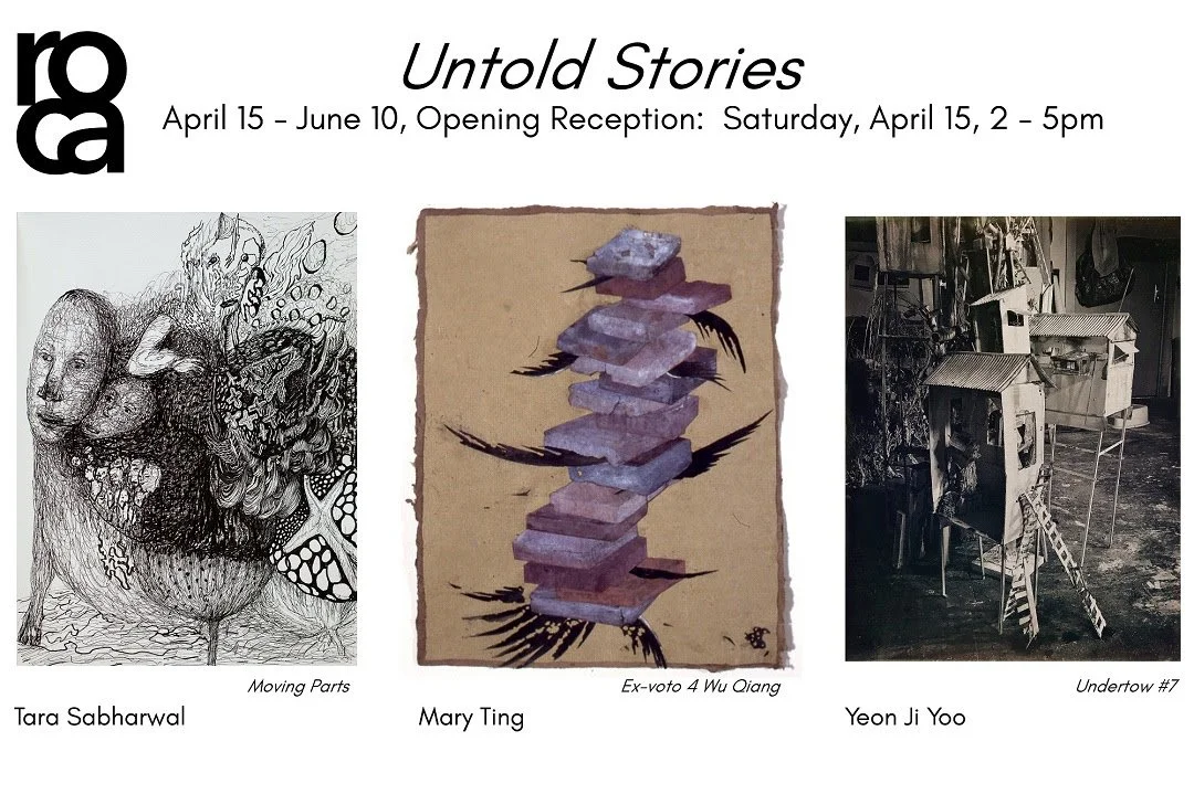 Mary Ting: UNTOLD STORIES at the Rockland Center for the Arts 