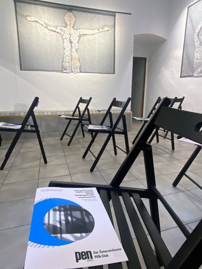 Transartist Eva Petric  |  What to do with the names of the disappeared? Erase them? Hide them? Forget them? Remember them? Call them? Read them... PEN event at G. Reiffenstein