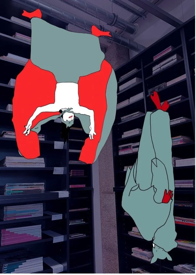 JULIA WIEGER: WORKING TOGETHER: IN ARCHIVES, WITH GHOSTS -- AS VAMPIRES -- IN THE CONTEXT OF MY PHD IN ARTISTIC PRACTICE