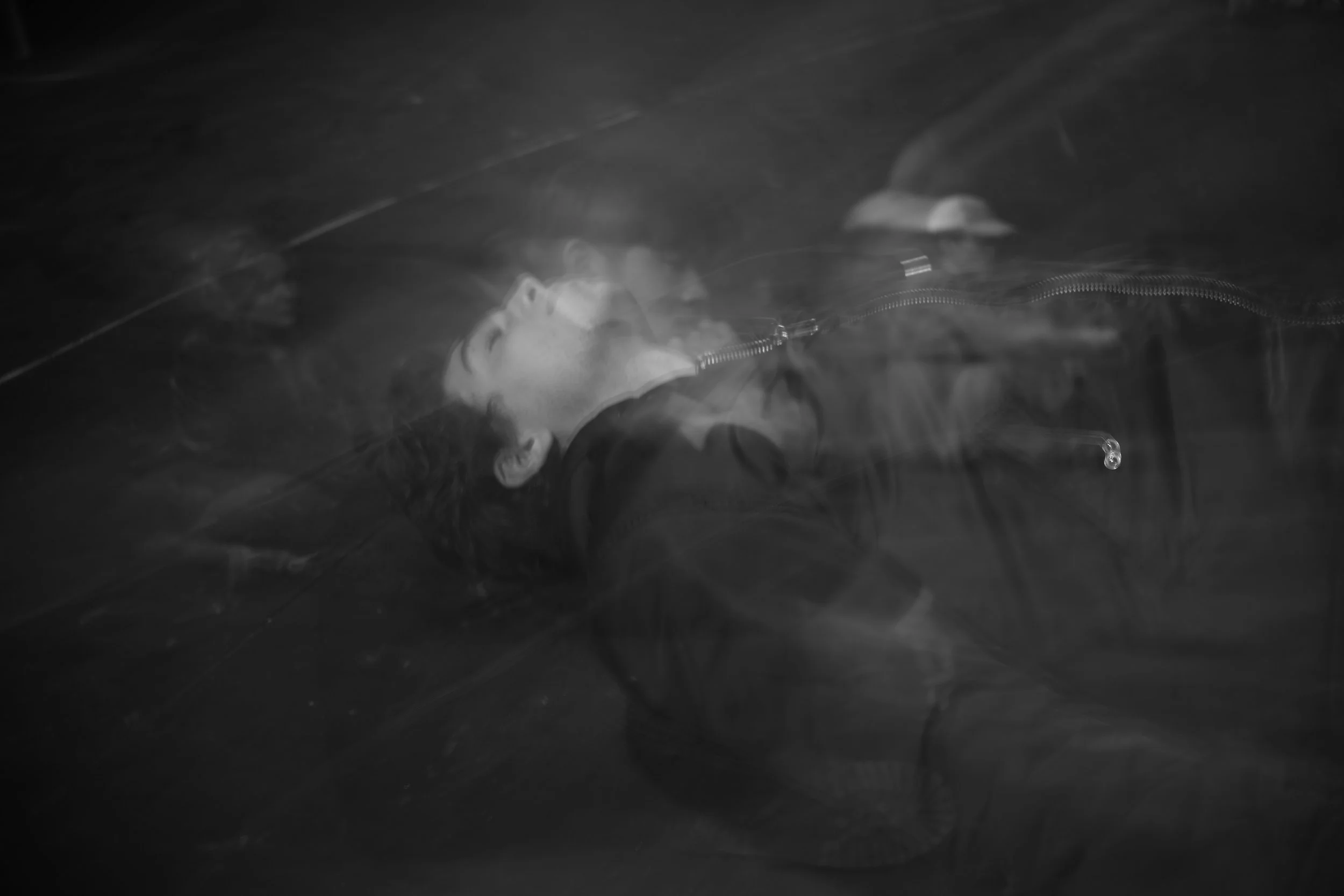 Black-and-white analog photograph by Bernardo Almonte