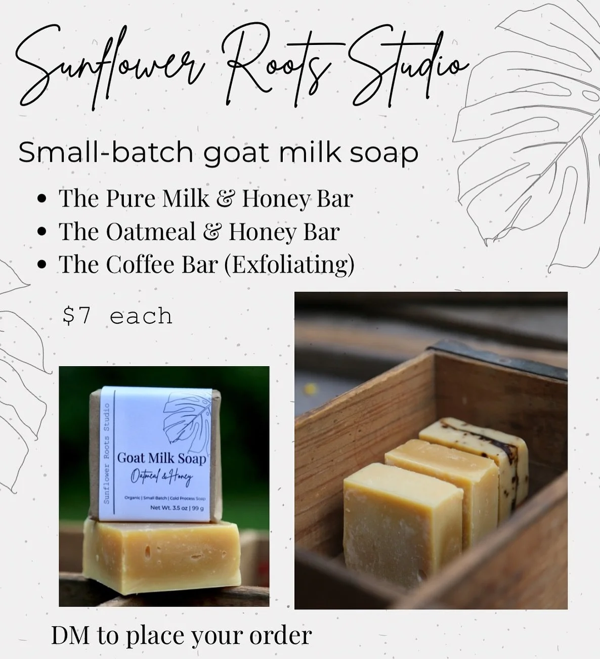 This month we&rsquo;re collaborating with @willowtable_florida! 
So excited 😆 
Preorders of our small batch soap are all ready for tomorrow&rsquo;s pickup, we hope you enjoy them!
.
.
.
#sunflower_roots_studio #organichomemade #naturalsoaps