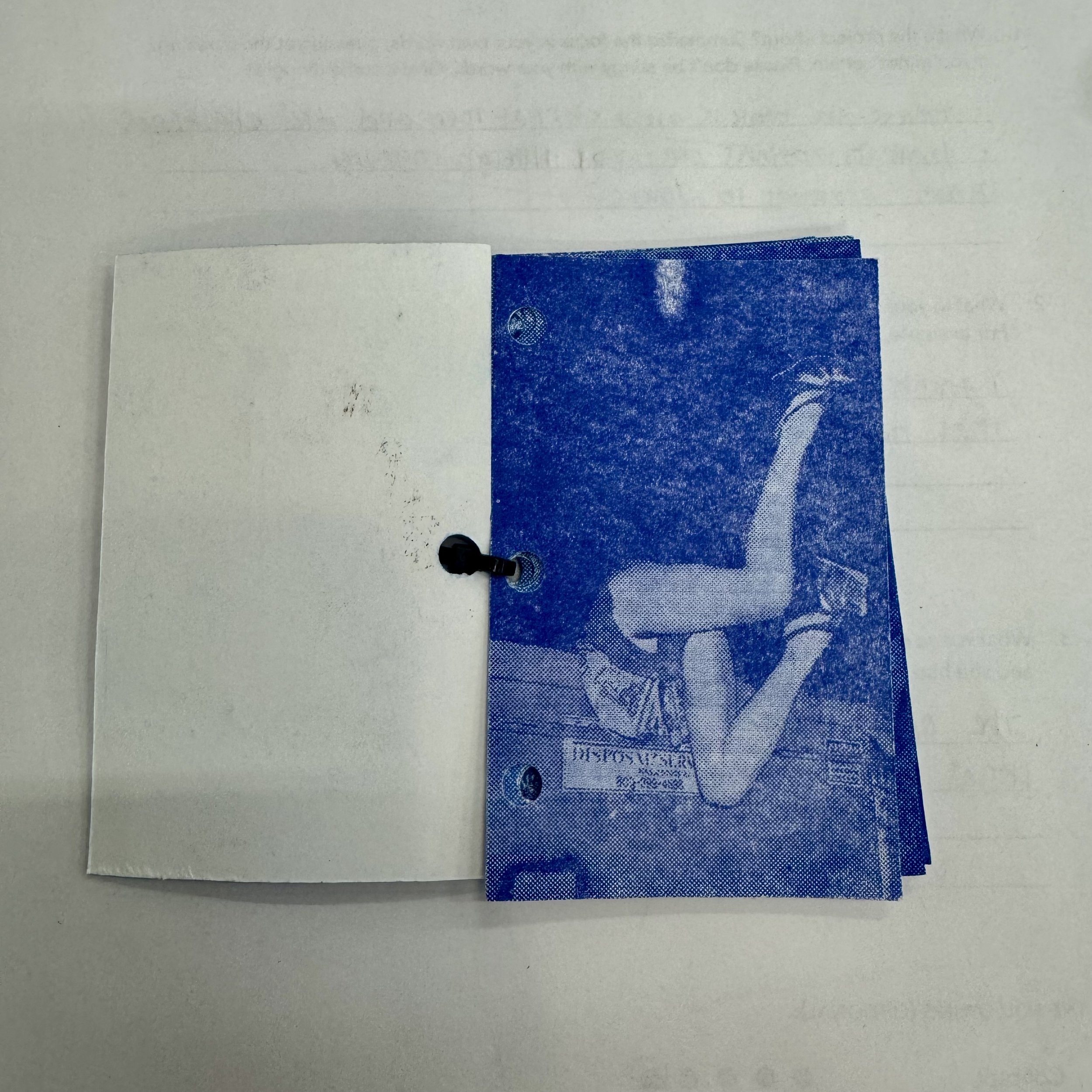 Out of Sight Out of Mind - Letterpress Printed With Digital Negative