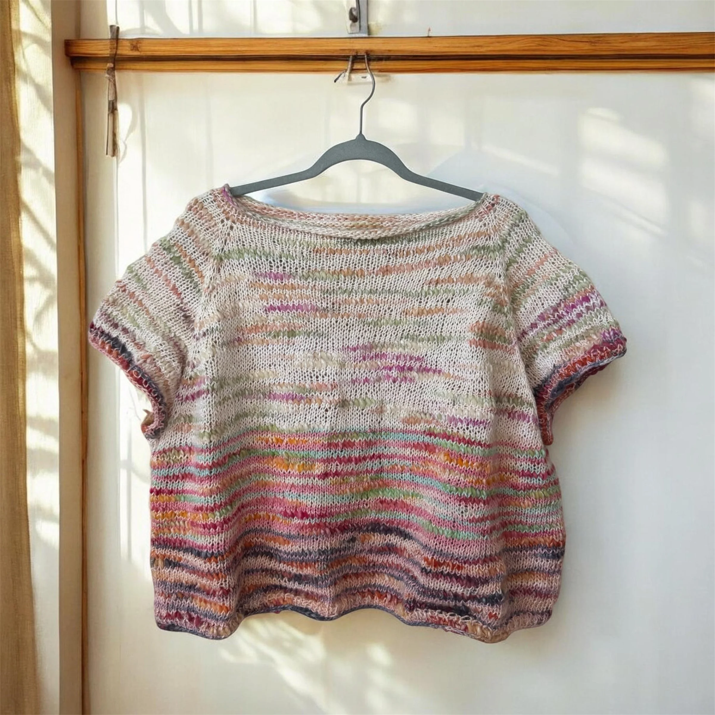 Hand Knit Custom Tee