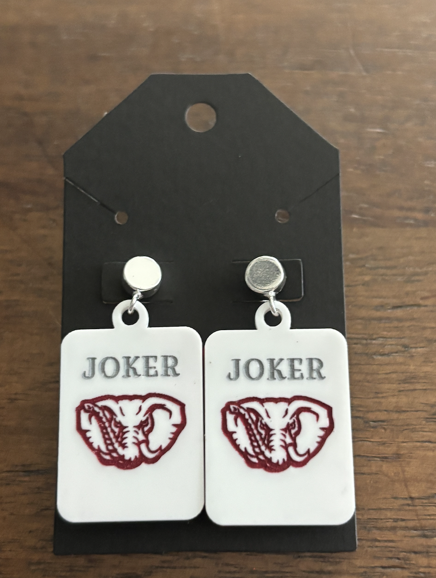 Elephant Team Themed Mahjong Joker Tiles