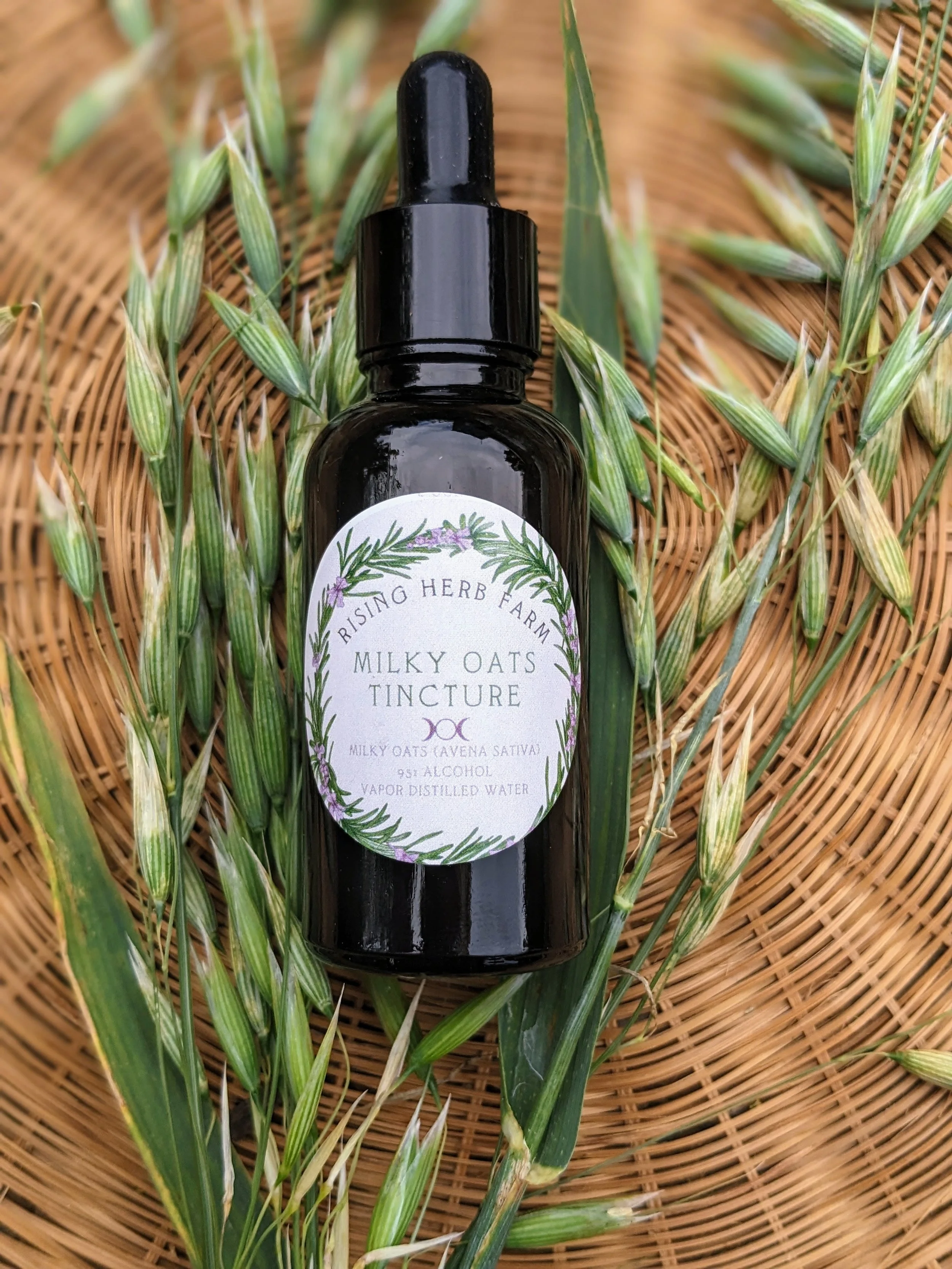 Milky Oats Tincture - Certified Naturally Grown