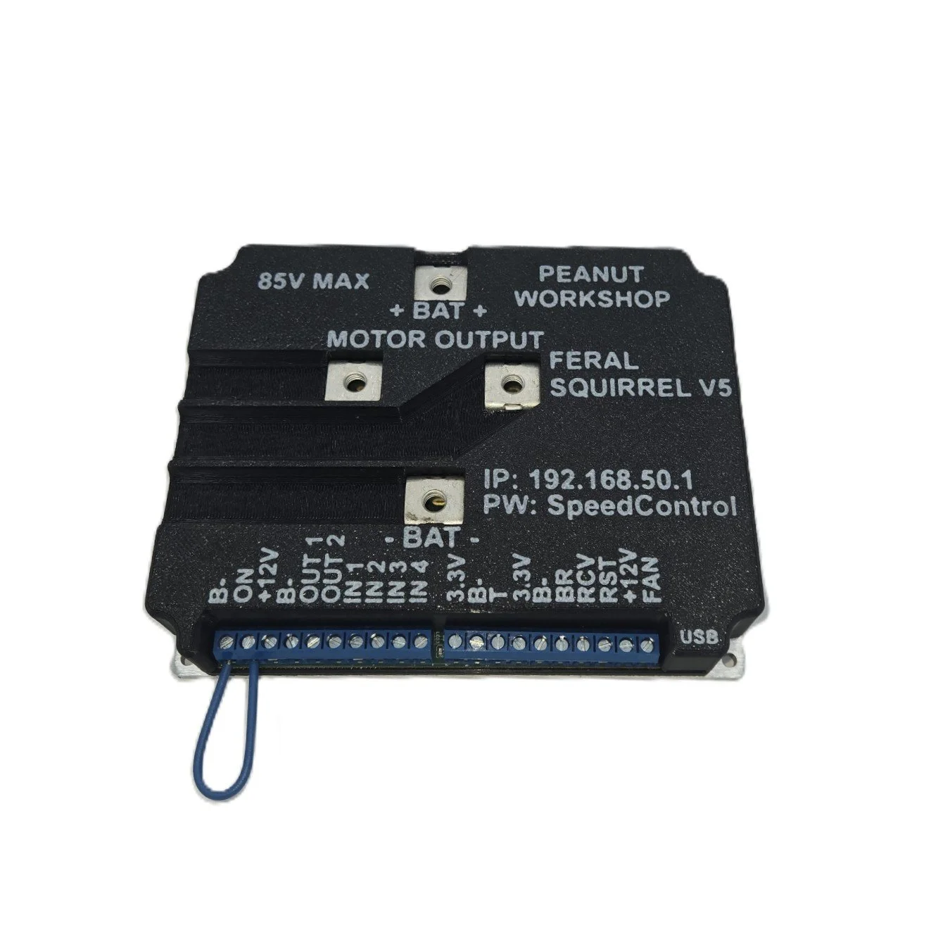 Feral Squirrel 72VDC 100A Single Channel Full H-Bridge Brushed Speed Controller