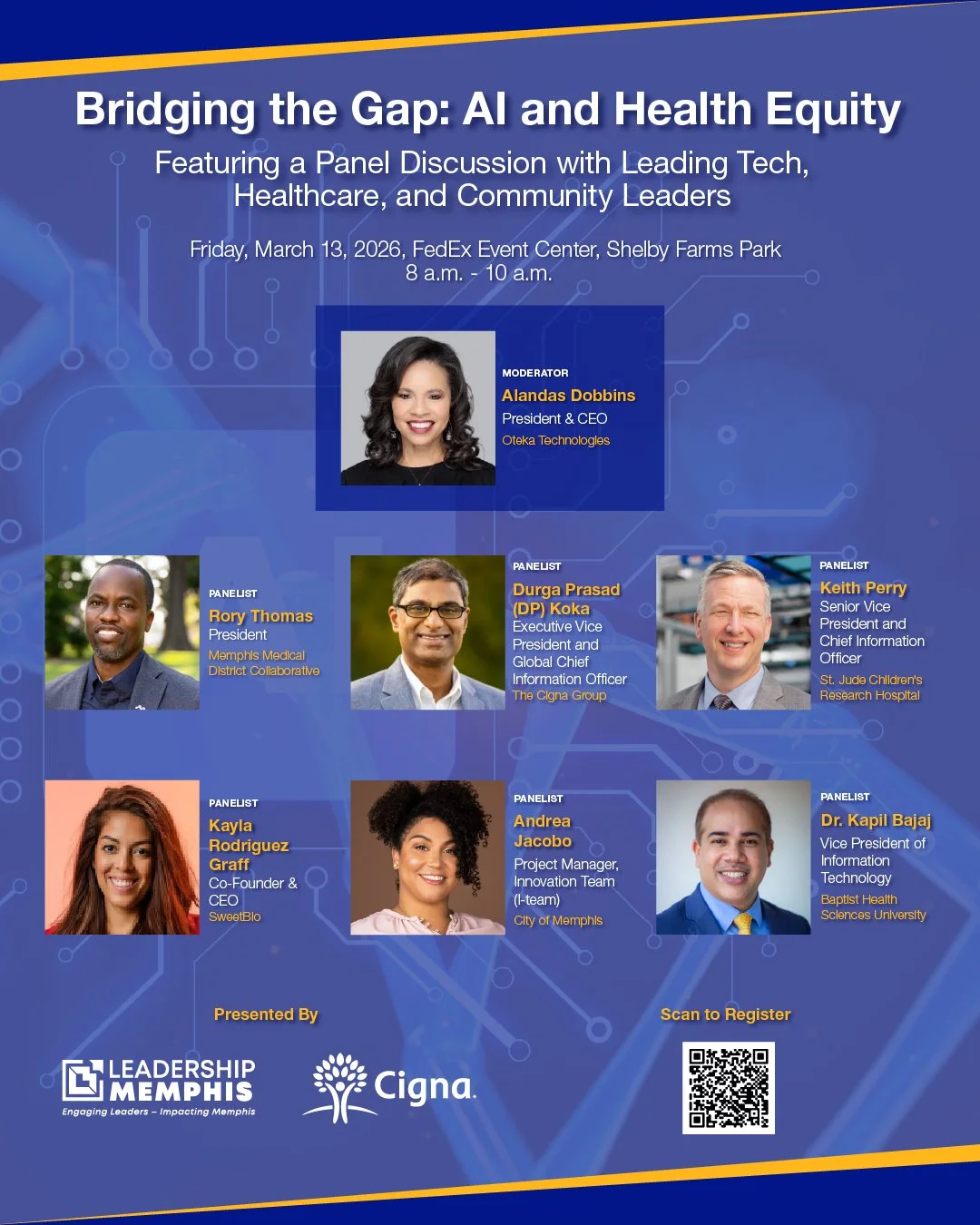 🚨 One Week Away &mdash; Last Chance to Register!

Join us for the 17th Annual Multicultural Breakfast hosted by Leadership Memphis and presented by Cigna Healthcare.

📆 Friday, March 13, 2026
⏰ 8:00&ndash;10:00 AM
📍 FedEx Event Center at Shelby Fa