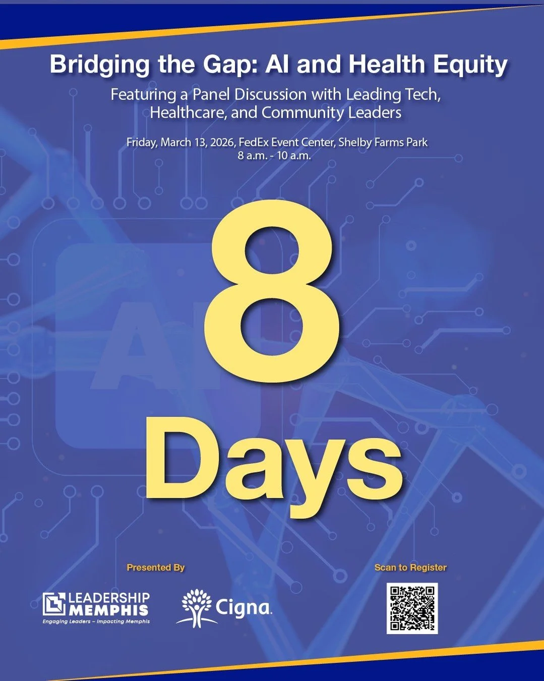 Only 8️⃣ days until the 17th Annual Multicultural Breakfast!

Join us as we bring together leaders and changemakers to explore this year&rsquo;s powerful theme, &ldquo;Bridging the Gap: AI and Health Equity.&rdquo; The conversation around innovation 