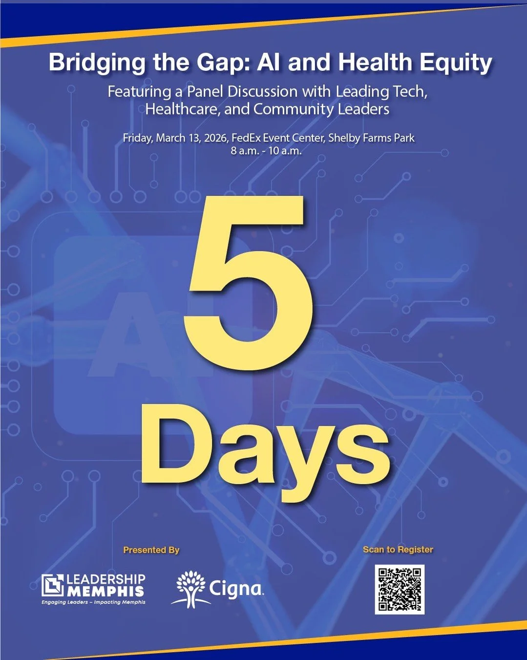 Only 5️⃣ days until the 17th Annual Multicultural Breakfast!

Join us as we bring together leaders and changemakers to explore this year&rsquo;s powerful theme, &ldquo;Bridging the Gap: AI and Health Equity.&rdquo; The conversation around innovation 