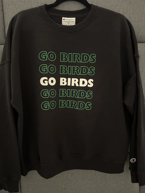 "Stacked Go Birds Sweatshirt"