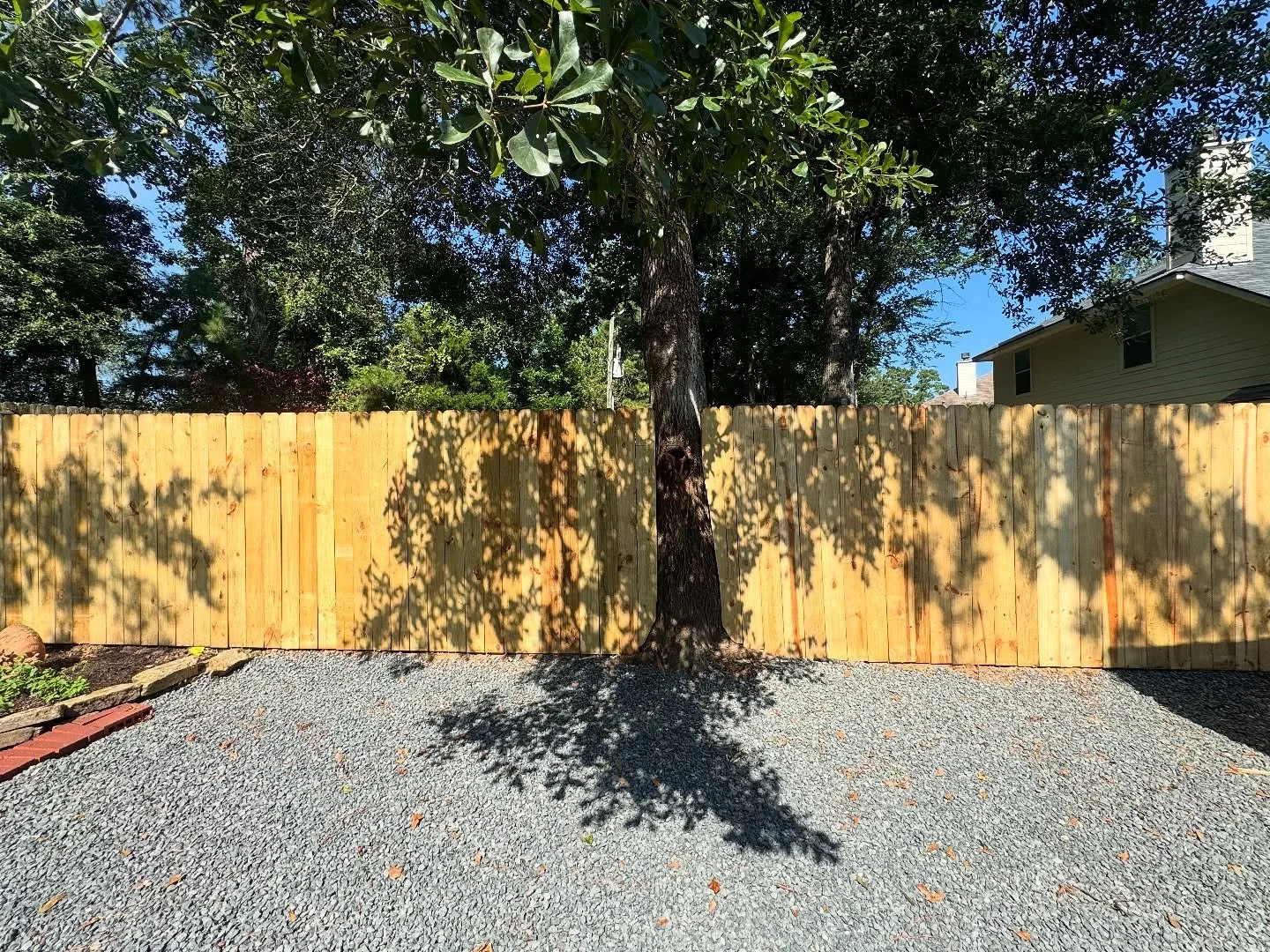 Another happy homeowner enjoying some extra peace and privacy! 🏡✨ Let Fences by Craig help you turn your backyard into the private space you deserve! Call us today for a FREE quote