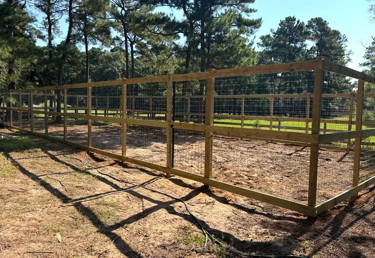 Keeping the salad bar CLOSED for the deer. 🥗🚫🦌 #FenceGoals