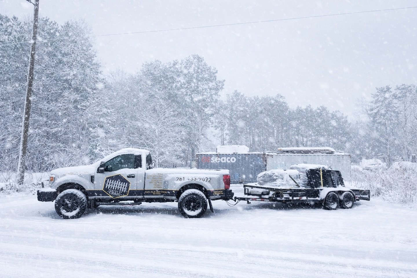 Yes, it&rsquo;s cold. Yes, we&rsquo;re still working.
Our team is bundled up, fired up, and ready to take care of Conroe&mdash;because fences don&rsquo;t build themselves. ❄️😅 Call us today for a free quote📞📲