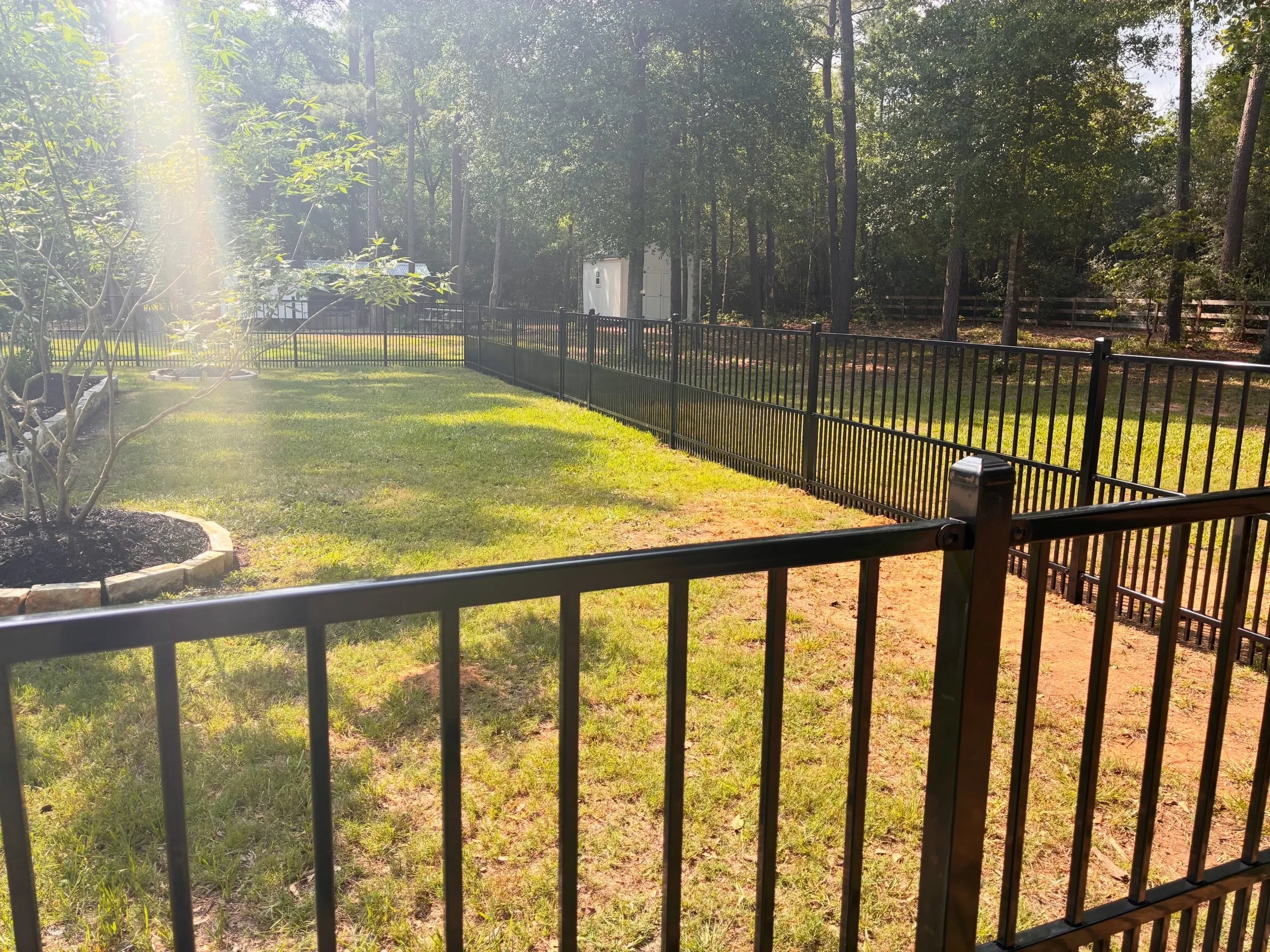 Another backyard dialed in 🙌

Installed a clean, modern iron fence around this pool &mdash; keeping it safe while still looking good.

If your yard needs this kind of upgrade, you know who to call.📲