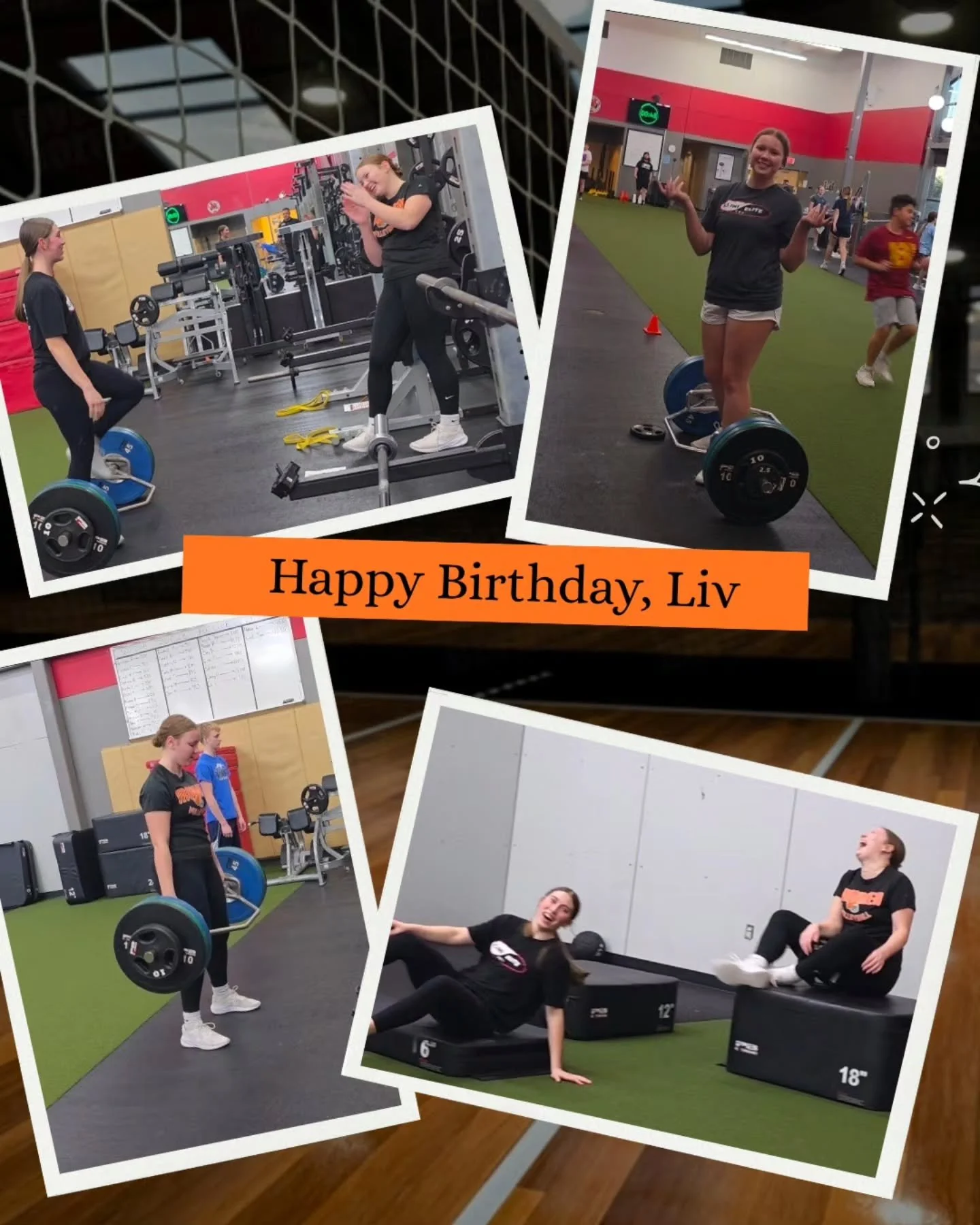Some training sessions just aren't the same without Liv (@liv_g.11), so if you see her this weekend make sure to wish her a Happy Birthday!