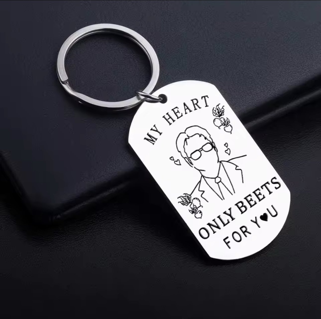 Dwight Keychain