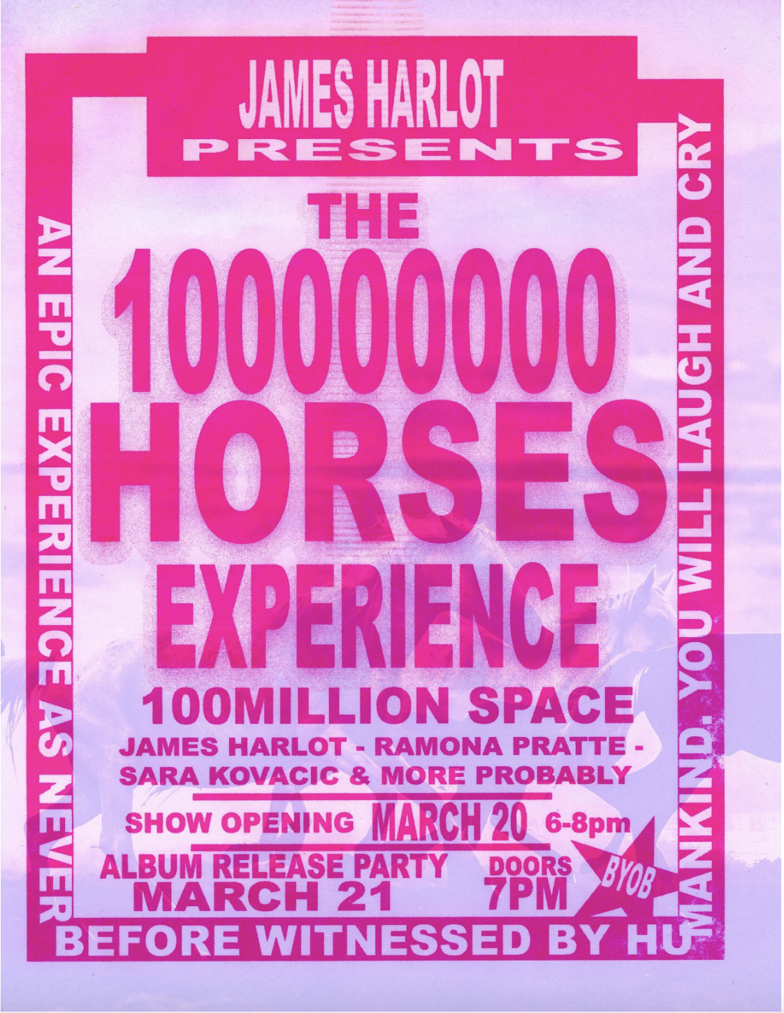 3/20/26- The 100000000 Horses Experience