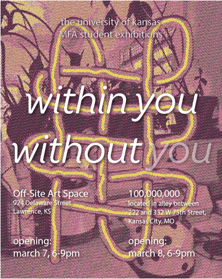 within you without you: Mar 7- April 5, 2025