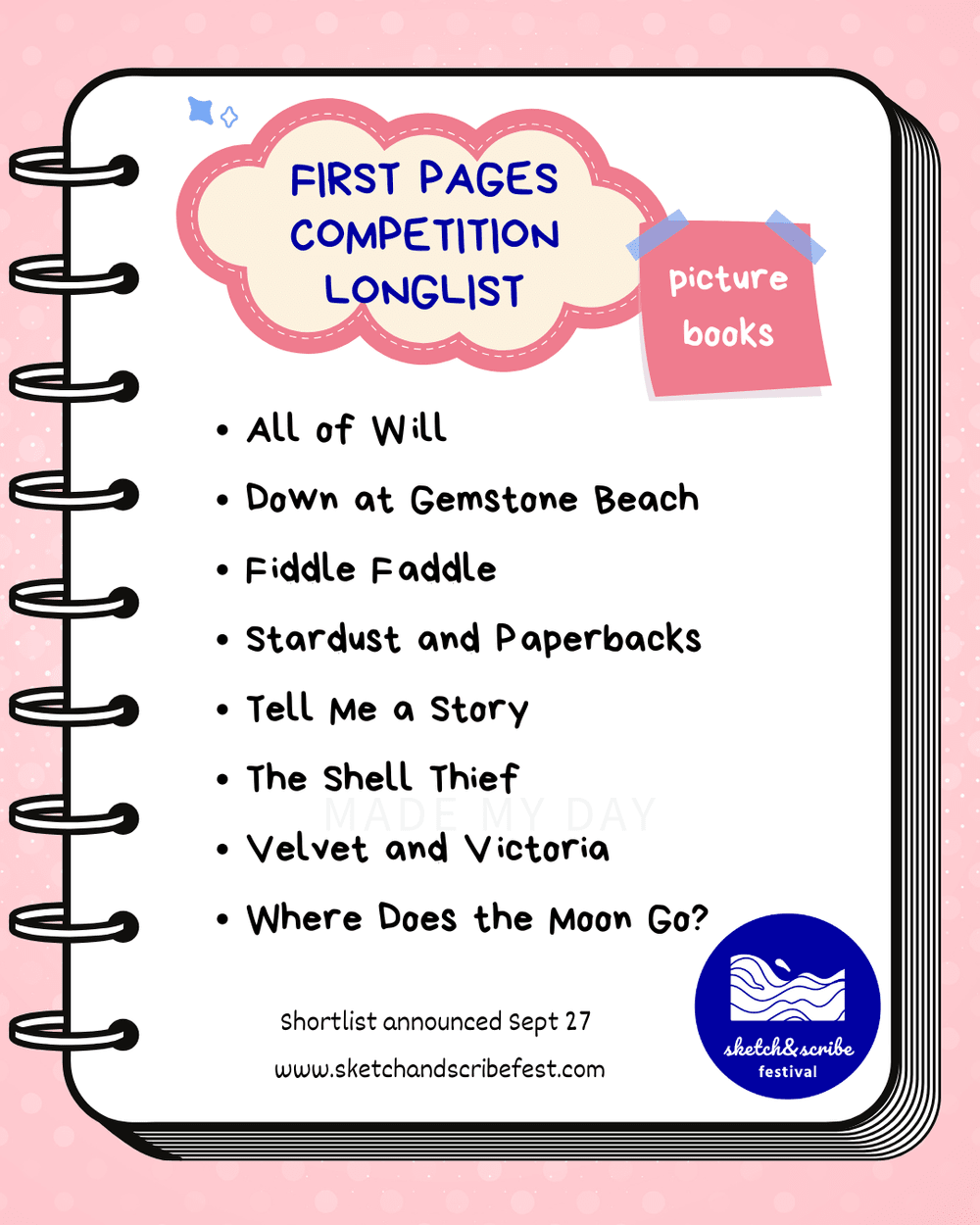 Amazing First Pages First Pages Writing Competition