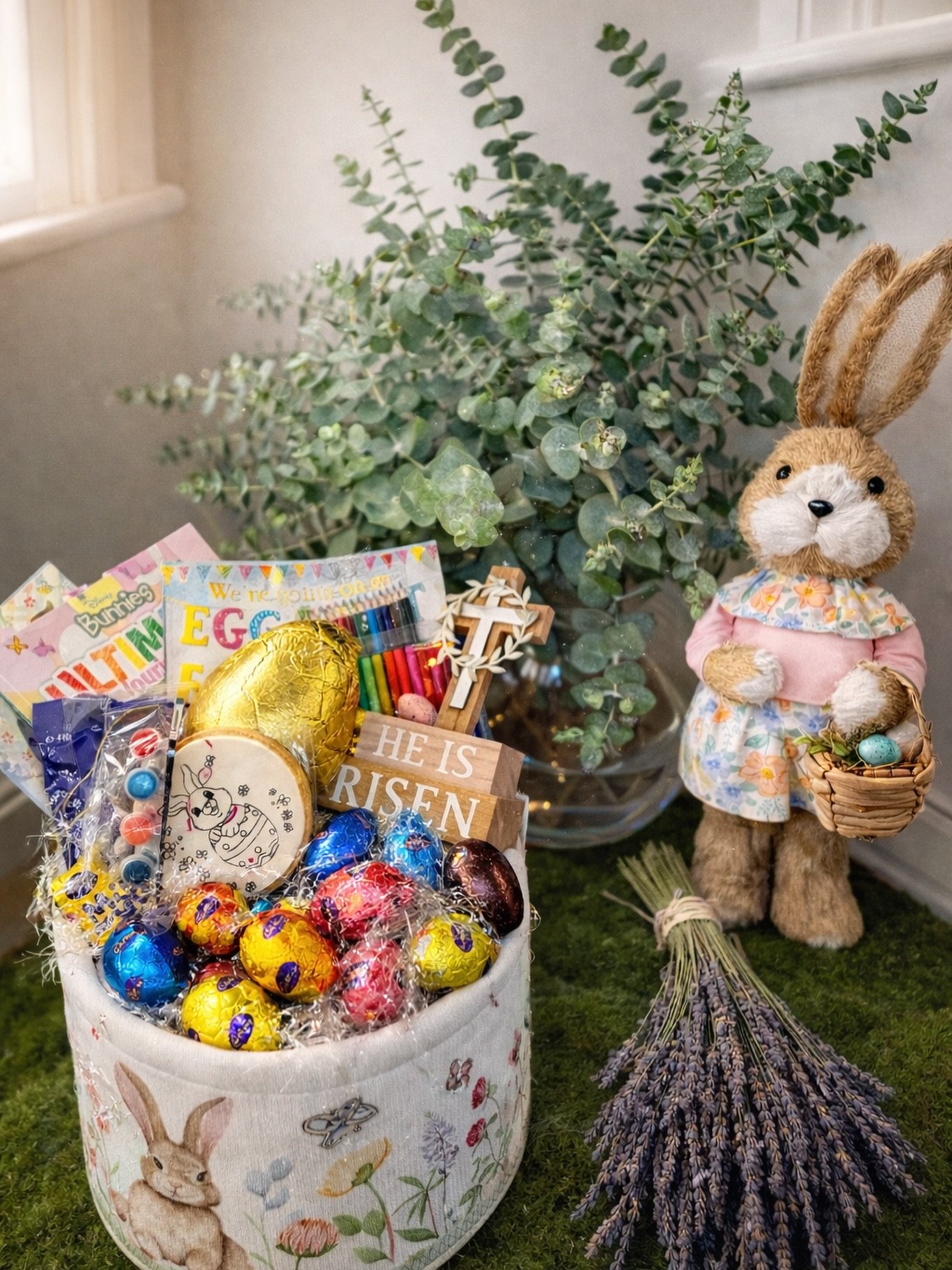 Celebrating the joy of Easter 🐣

Filled with chocolates, crafts, surprises and beautiful keepsakes, the sweetest way to celebrate Easter.

𝒯𝒽𝑒 𝒯𝓇𝑒𝑒 𝒟𝓇𝑒𝓈𝓈𝑒𝓇

#thetreedressers 
#easter 
#easterbasket 
#easterbunny 
#eastereggs