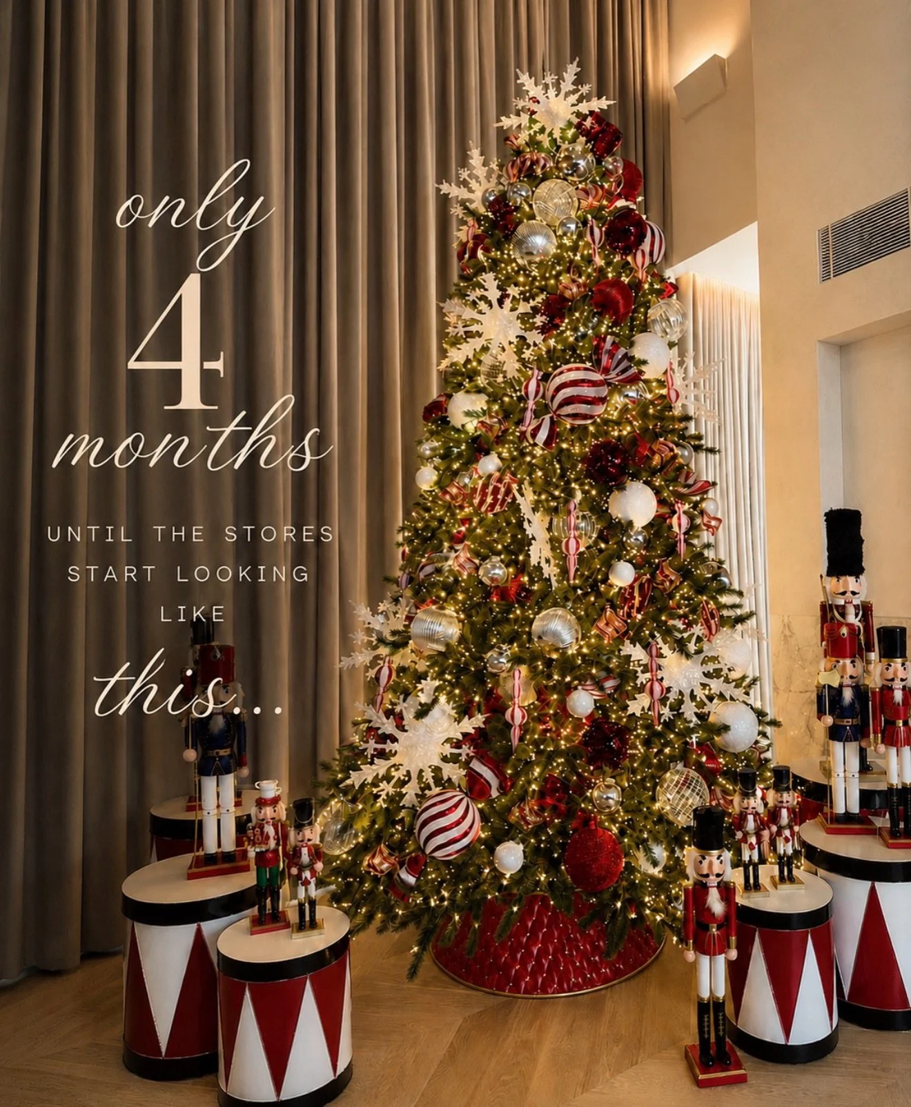 No one talks about this part.

Not Christmas Day. Not the presents. Not even the tree.

The moment you walk into a store and see Christmas for the first time.

The lights.
The ribbon.
The ornaments.
The feeling.

And somehow, no matter how old we get