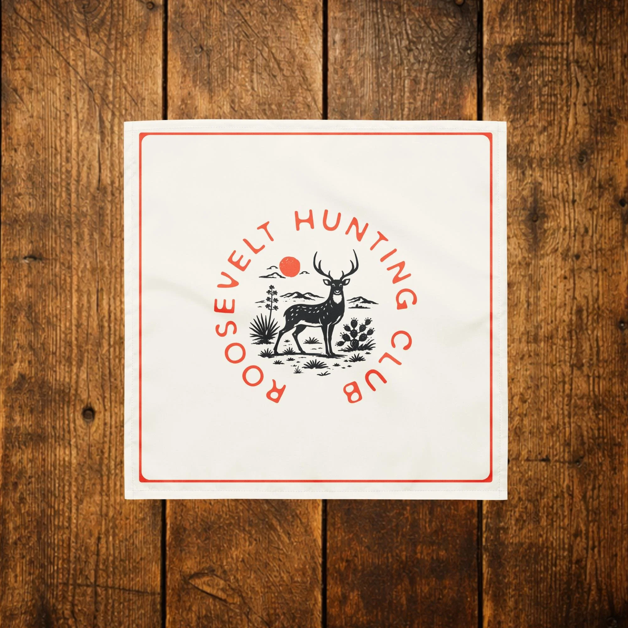 Roosevelt Ranch Rag™ - Axis — UPF 50+ Performance Bandana