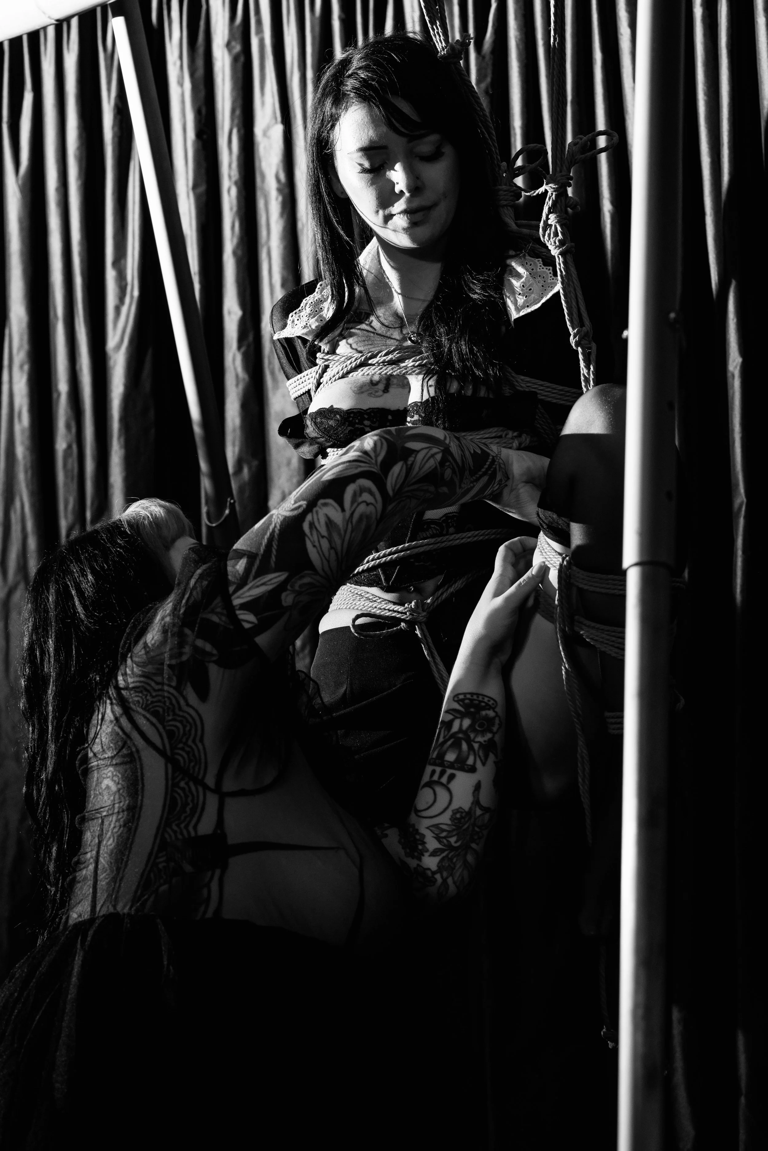 Shameless Art Show 2023. Jade Steele & Knotyourpeach