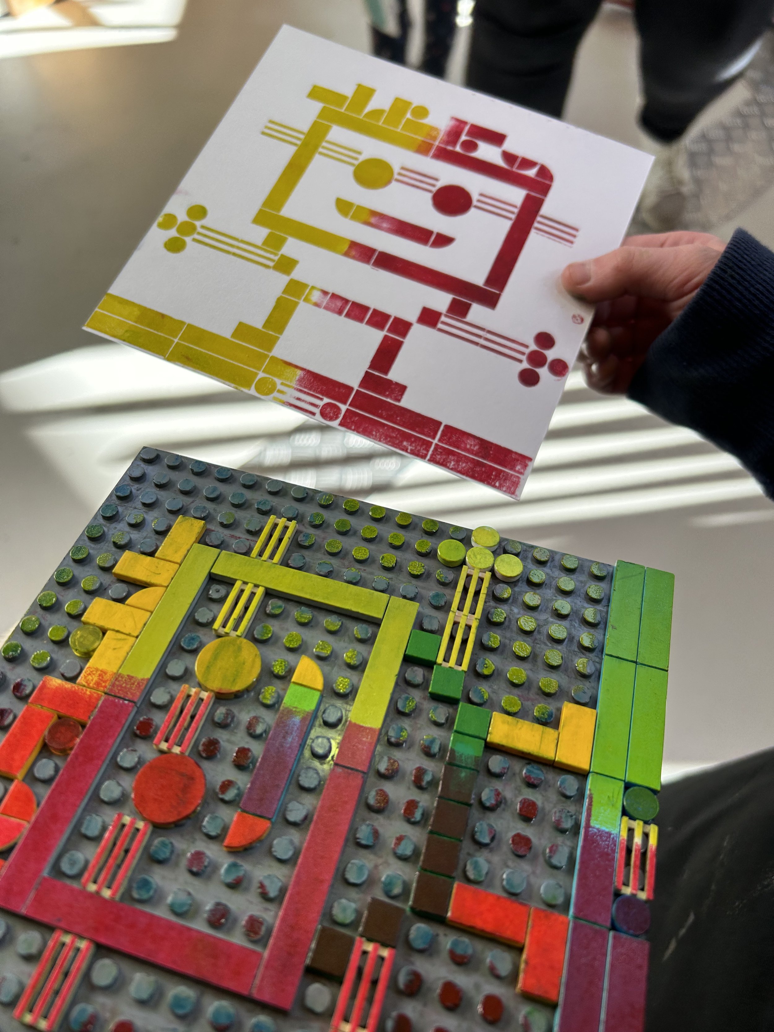 02_Print with lego at The Armarie Room, Nelson, NZ.jpeg