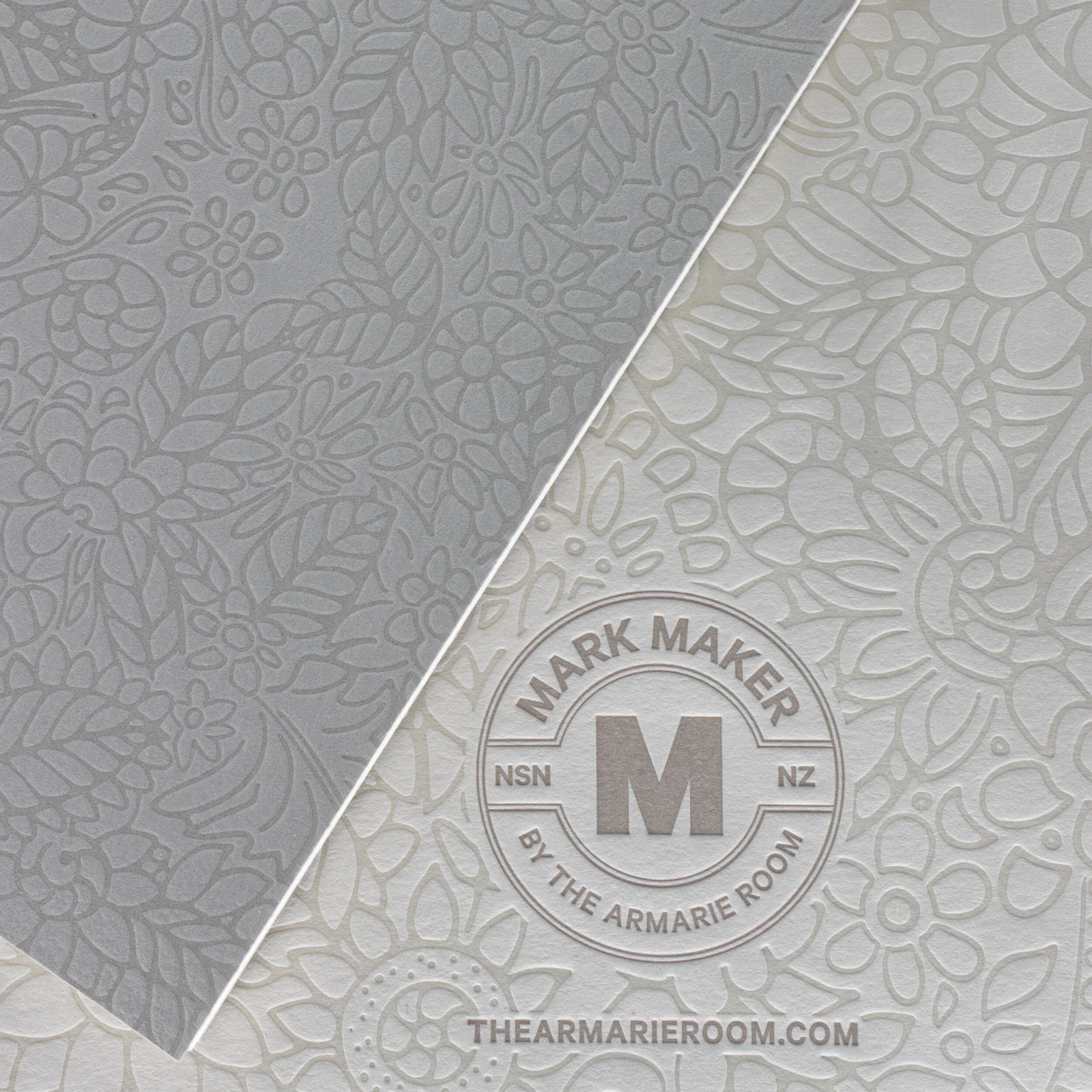 Mark Maker 'Mehndi Floral' journal and notebook, designed and printed at The Armarie Room_back.jpg