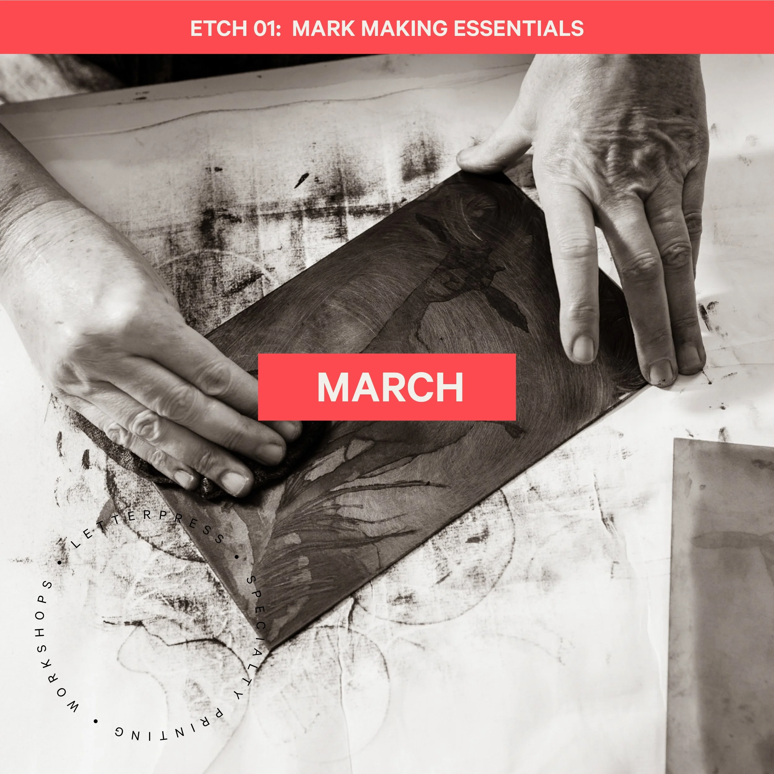 ETCH 01. | Mark Making Essentials