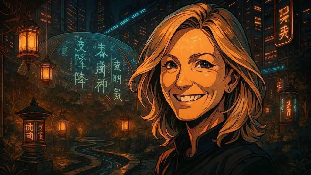 Gallery of Dr. Rebecca speaking at the Hololife Summit in Japan.