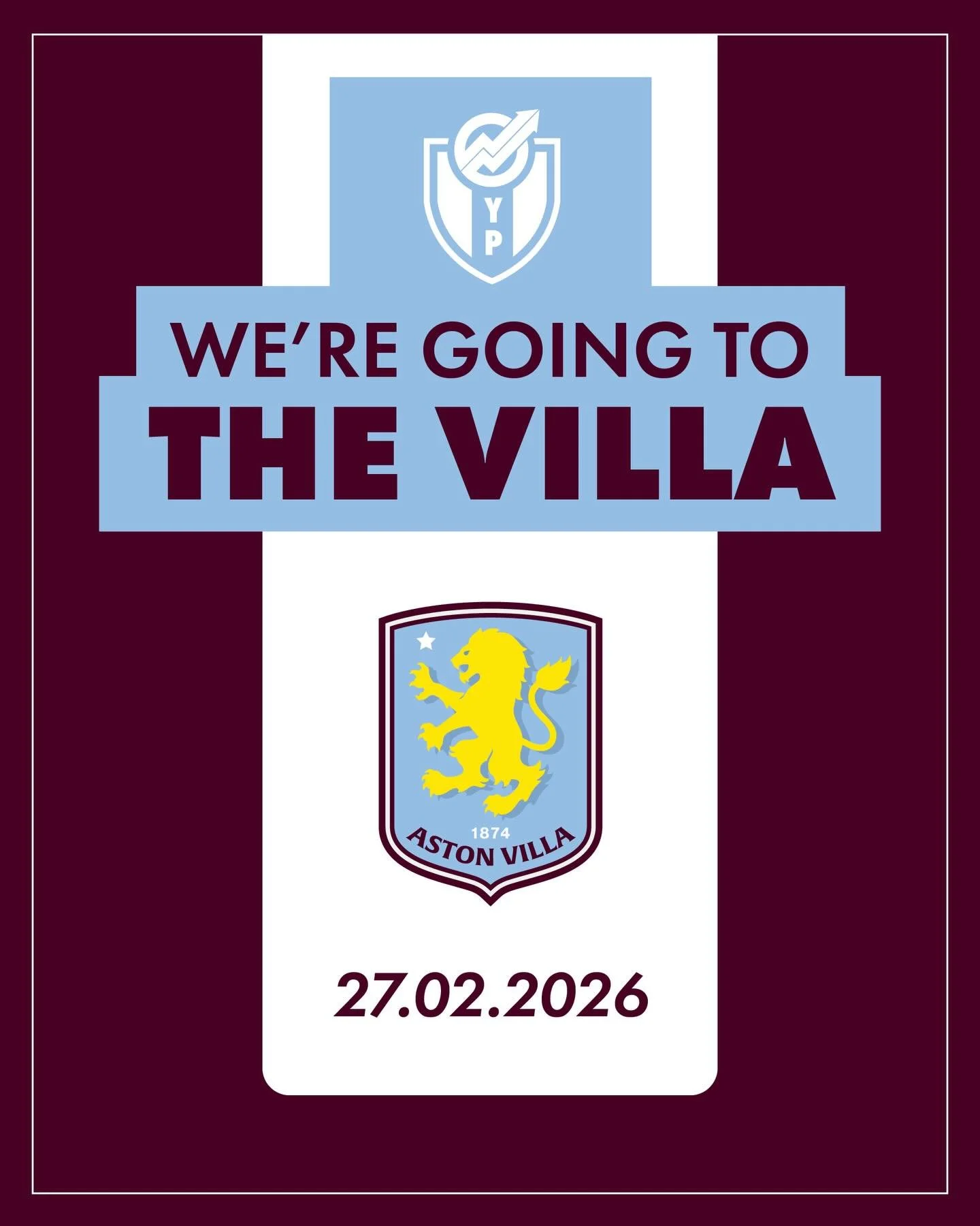 𝐑𝐞𝐚𝐝𝐲 𝐭𝐨 𝐟𝐚𝐜𝐞 𝐭𝐡𝐞 𝐕𝐢𝐥𝐥𝐚𝐢𝐧𝐬 🦁

We have a trip to Bodymoor Heath to look forward to on Friday 27th February 👊

Our squad list will be announced soon 📈

#YPFC