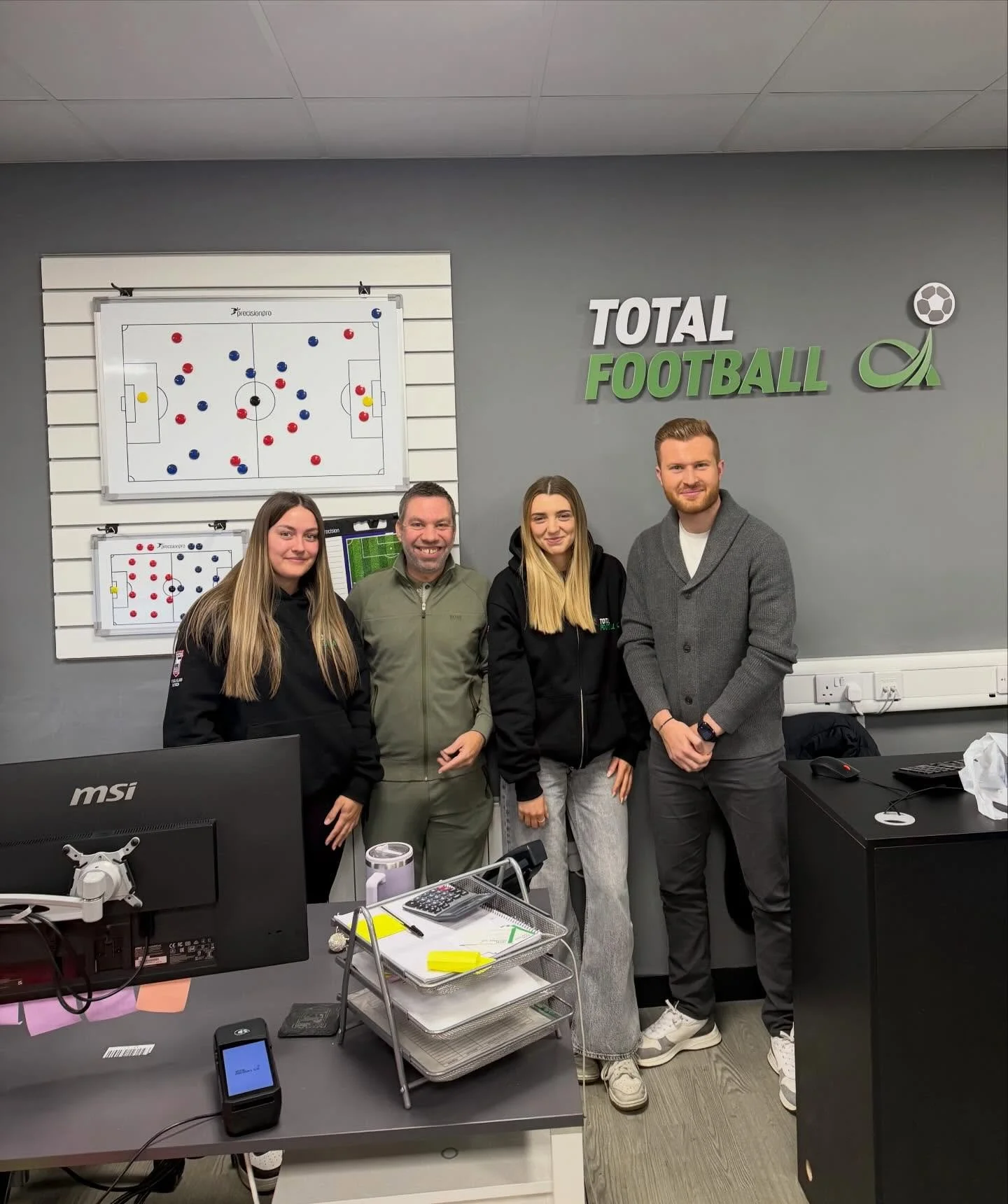 Today, we were invited to @total_football_direct head-quarters, in Ipswich, to discuss our flourishing partnership with themselves 🤝

Total Football are our trusted sportswear supplier, when it comes to our @macronfootball clothing ranges 🙌

We dis