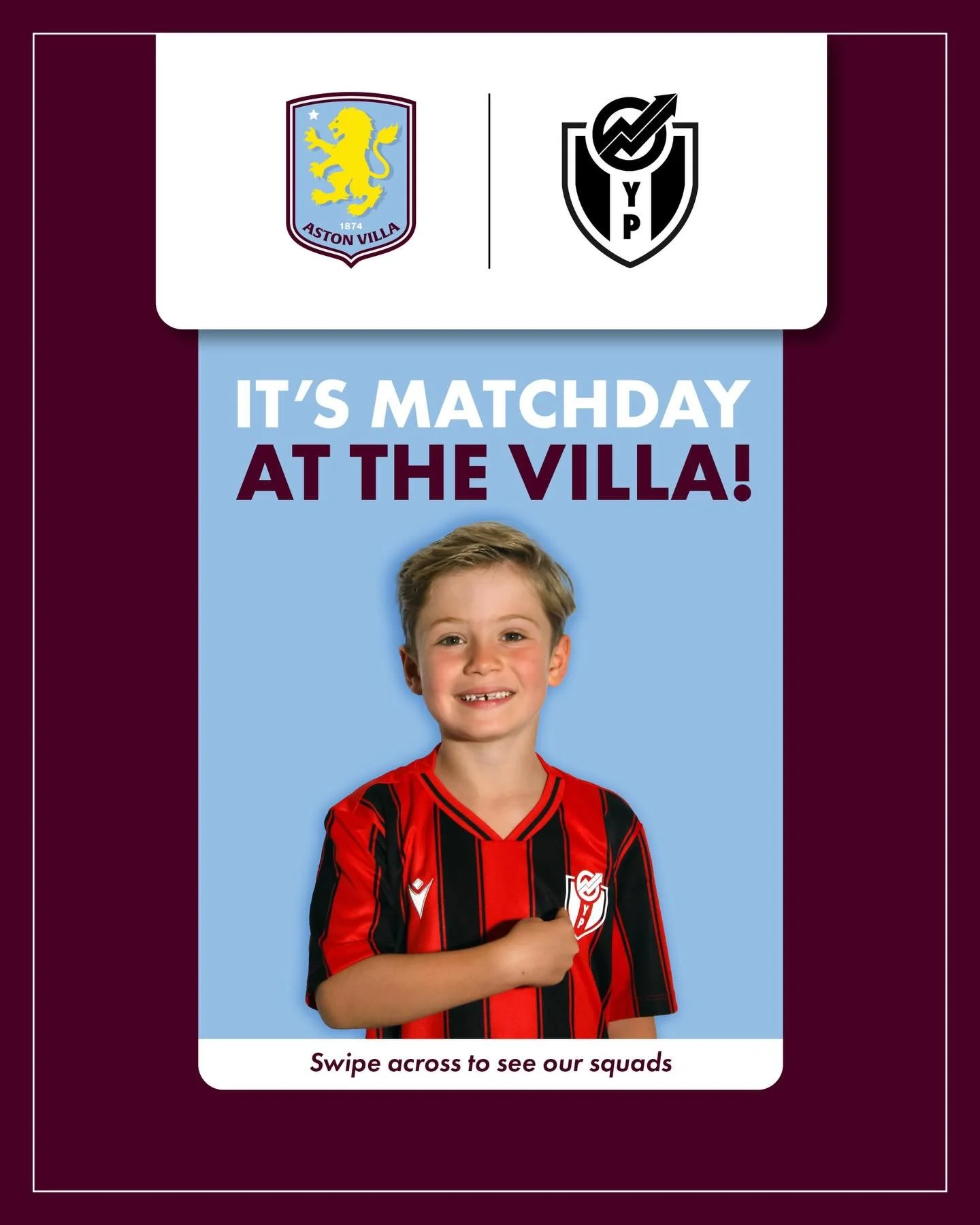 𝐌𝐚𝐭𝐜𝐡𝐝𝐚𝐲 𝐚𝐭 𝐭𝐡𝐞 𝐕𝐢𝐥𝐥𝐚 🦁

Tonight we go to Bodymoor Heath to play against Aston Villa ⚽️

Good luck lads, do us proud 📈

#YPFC