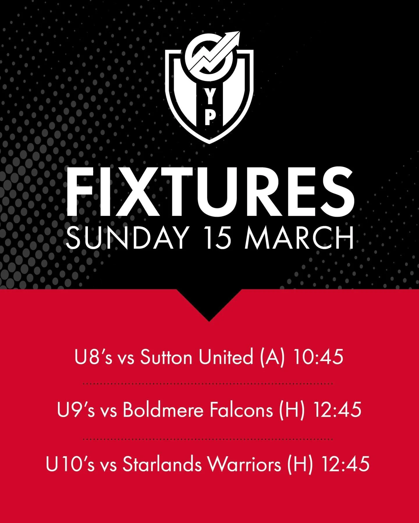 A brilliant weekend of football last weekend, hopefully more to come this weekend 🤞

A chance to go and build on some overall quality performances 👊

Our under 8&rsquo;s travel to Sutton United in the cup, whilst our under 9&rsquo;s and under 10&rs