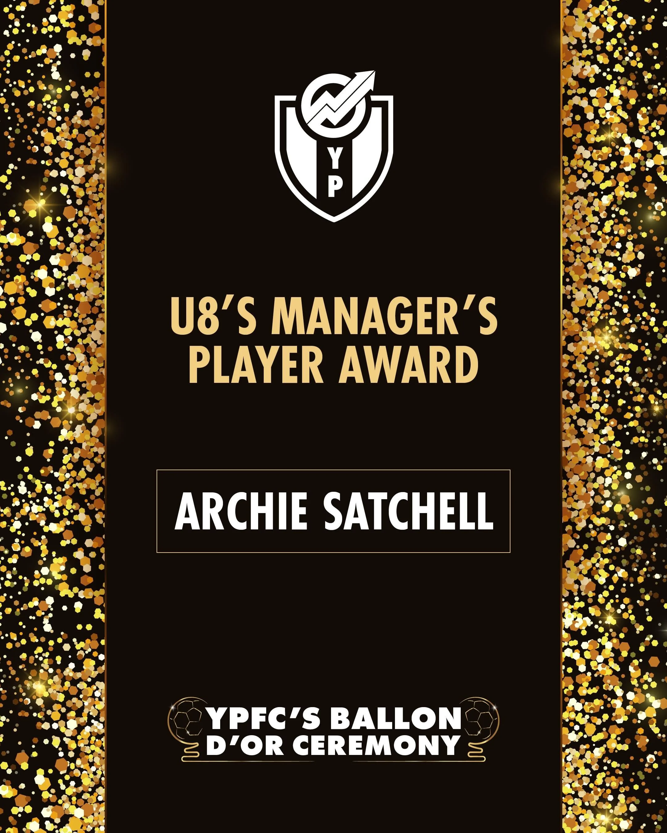 Archie Satchell is YPFC&rsquo;s 2025/26 under 8&rsquo;s Manager&rsquo;s Player Award winner 🏆

Congratulations Archie on your award and an excellent season 📈

#YPFCballondOr