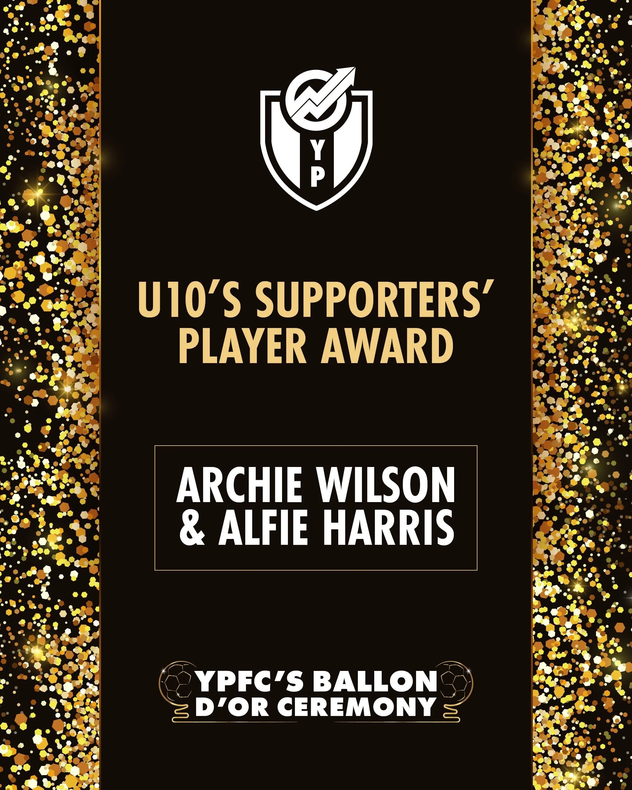 Archie Wilson &amp; Alfie Harris are YPFC&rsquo;s 2025/26 under 10&rsquo;s Supporters&rsquo; Player Award winners 🏆

Congratulations Archie and Alfie on your awards and an excellent season 📈

#YPFCballondOr