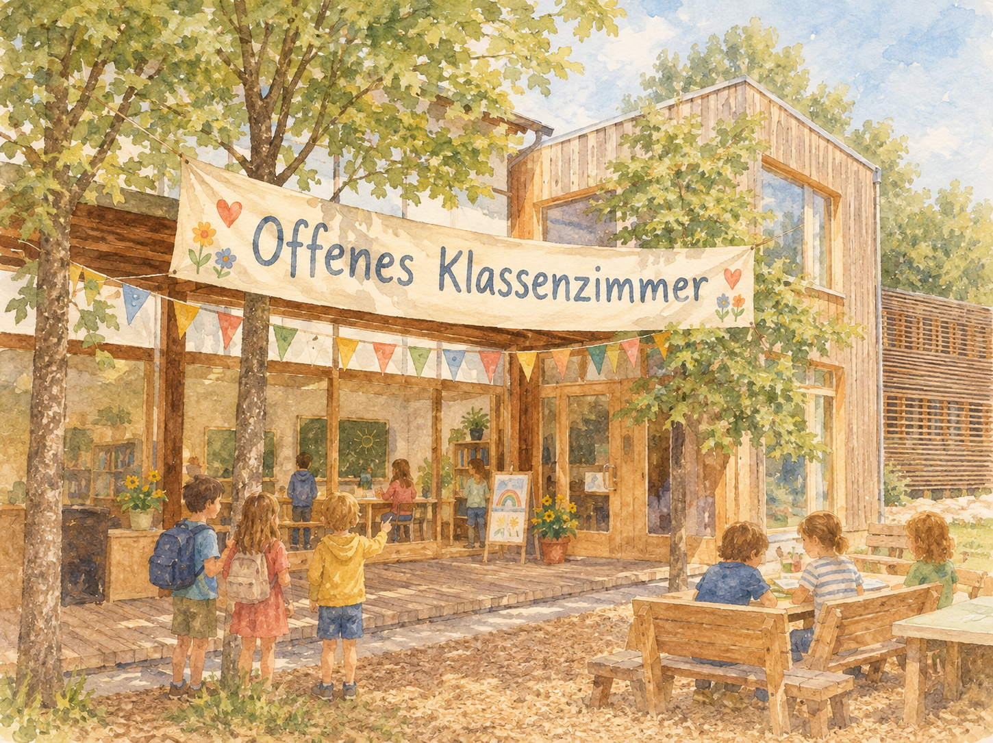 Offenes Klassenzimmer & Kindergarten