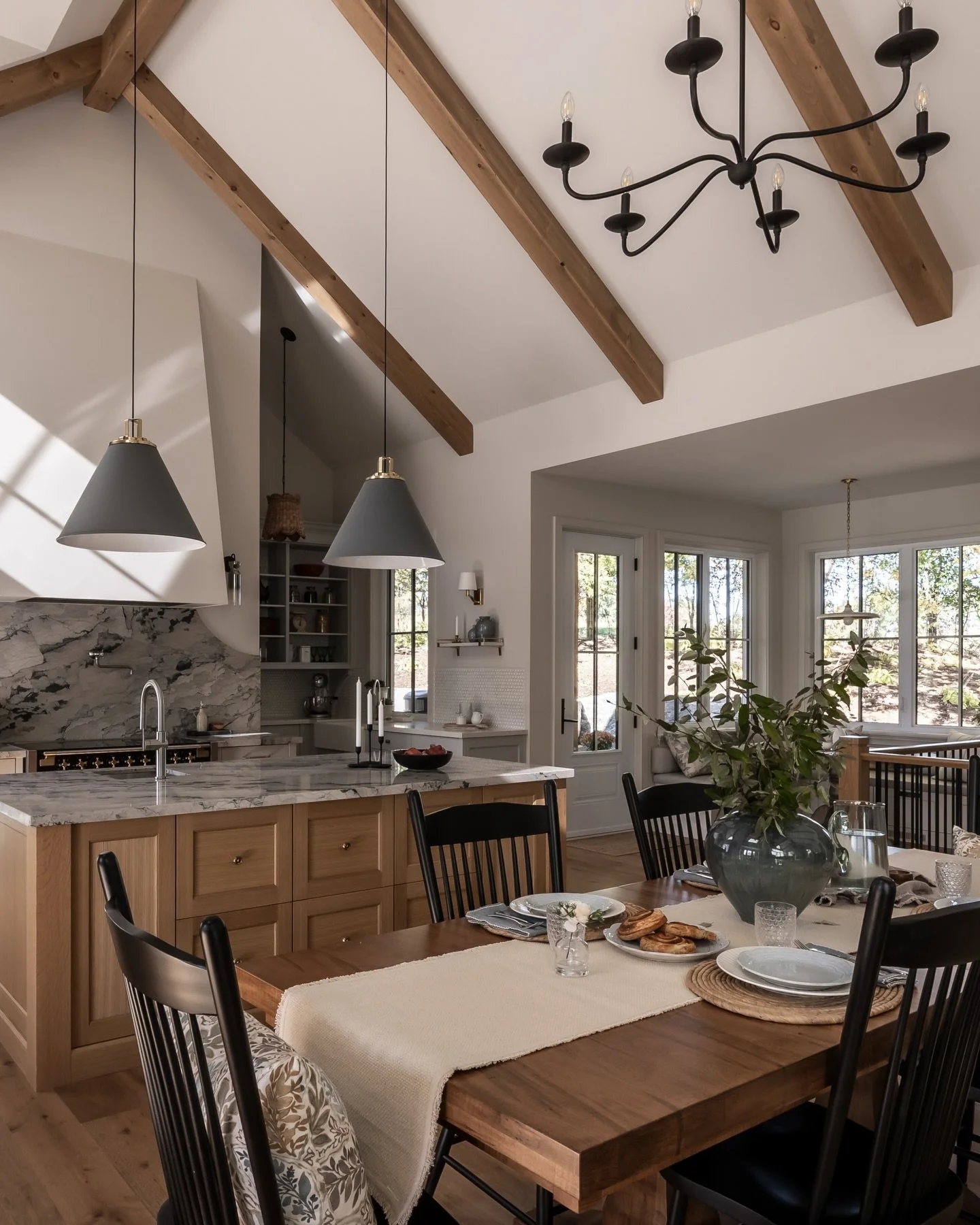 Project Uxbridge: A country farmhouse kitchen designed for both style and living. 

Warm wood tones, timeless finishes, and thoughtful details make this space perfect for cooking, gathering, and making memories.
&bull;
&bull;
&bull;
#WillmottStrickla