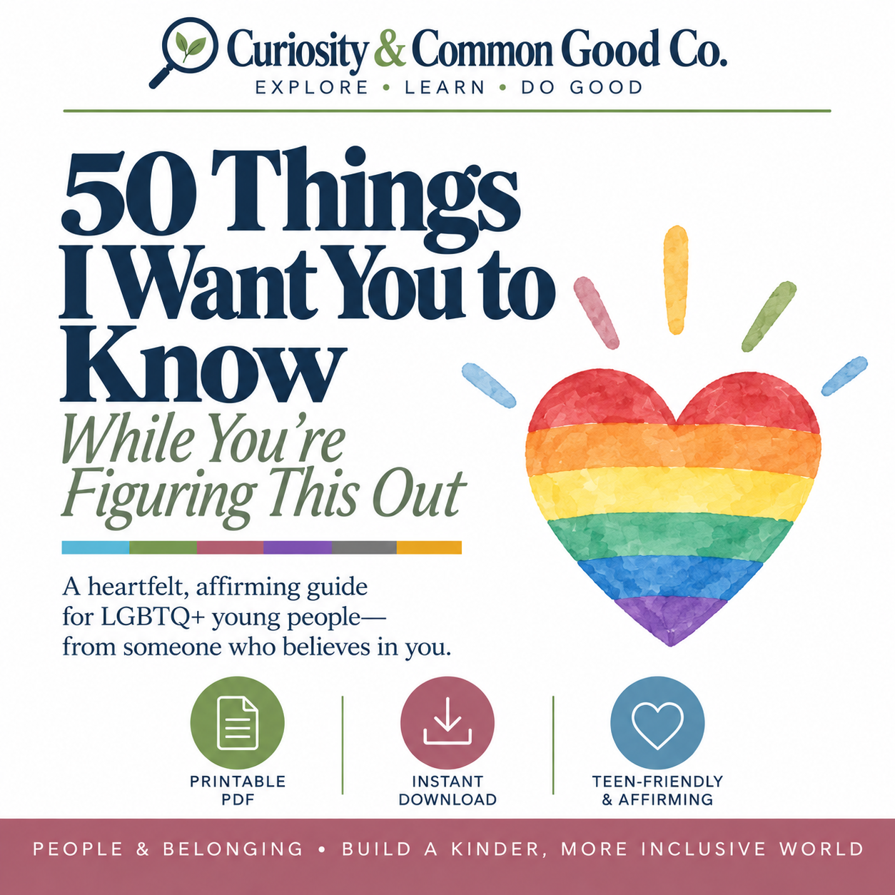 50 Things I Want You to Know While You’re Figuring This Out