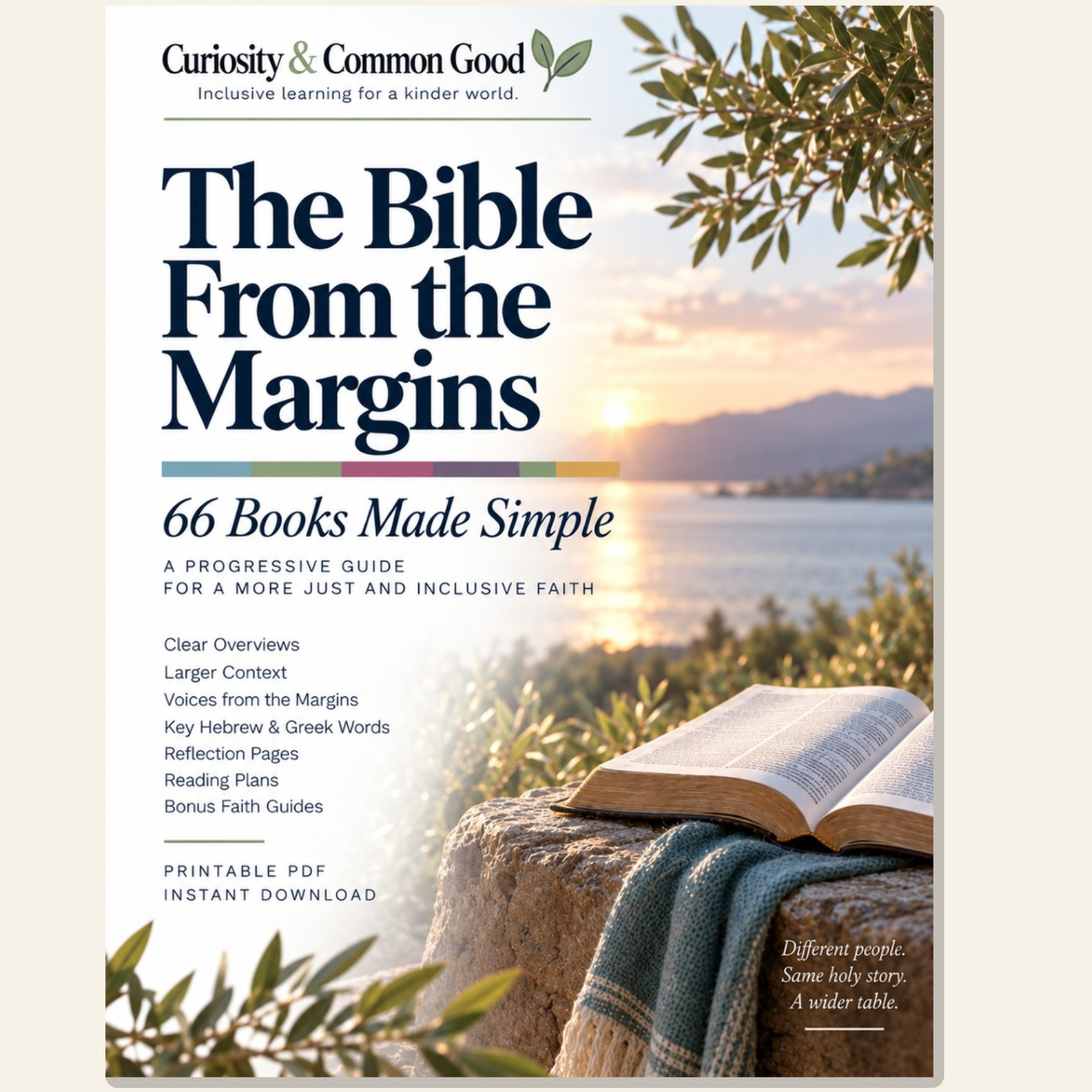 The Bible From the Margins — 66 Books Made Simple
