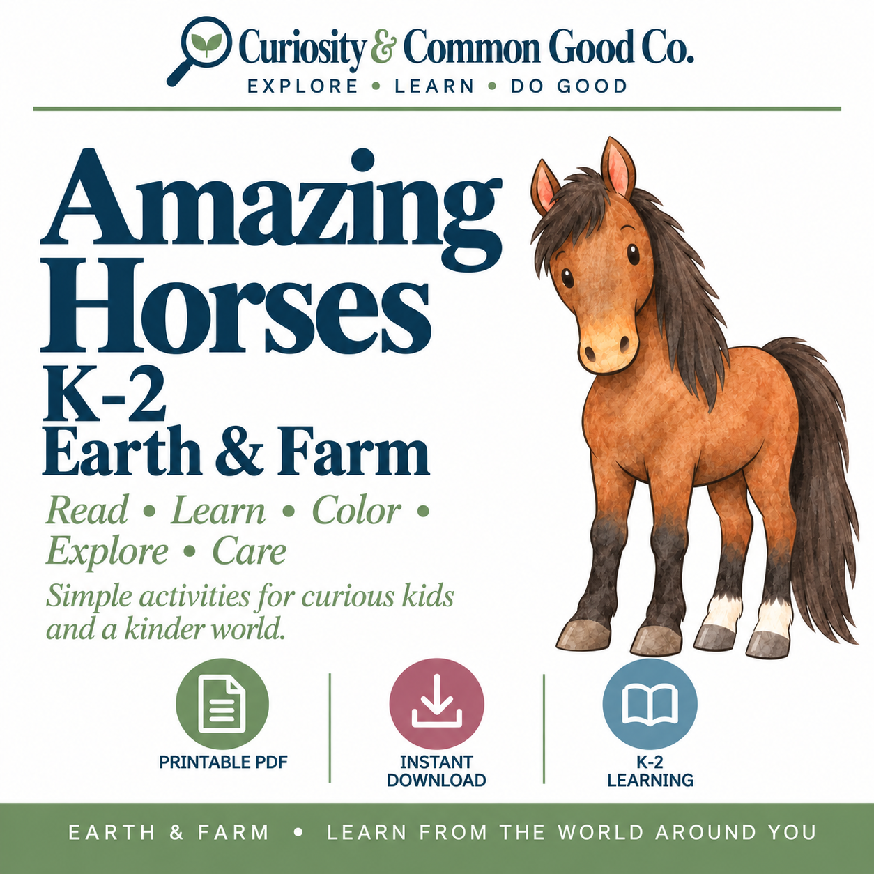 Amazing Horses — K–2