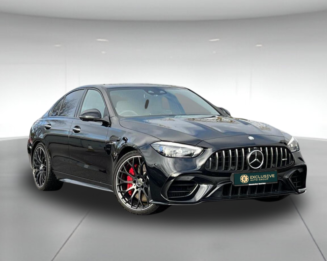 2025 Mercedes-Benz C63 AMG S E Performance Night Edition Premium Plus Auto Finished in Black with AMG Nappa Leather Interior