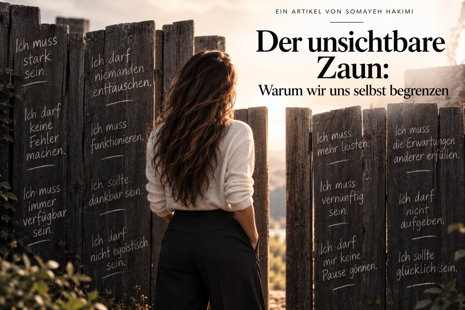 Der unsichtbare Zaun: Warum wir uns selbst begrenzen?