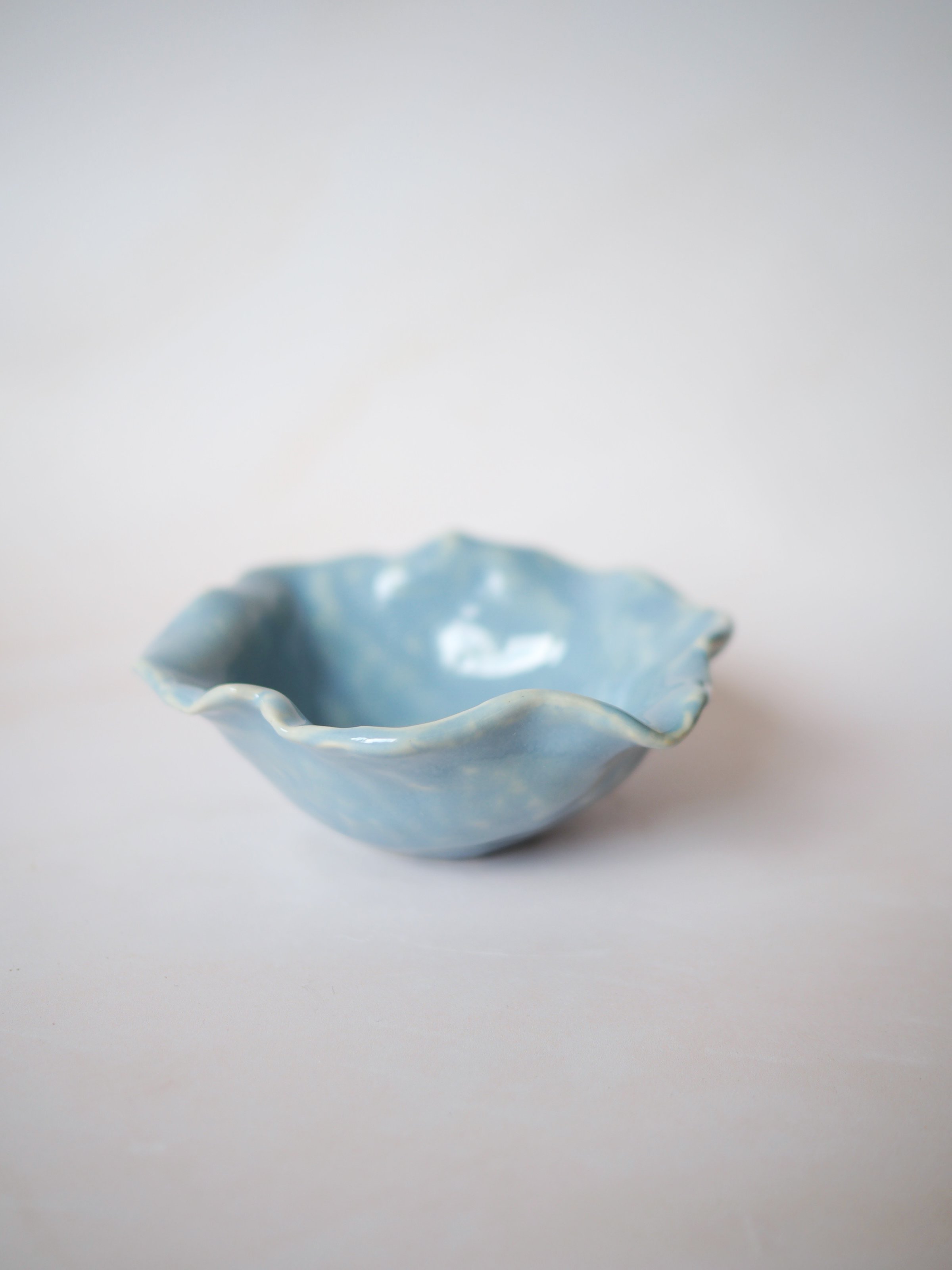 Megan Gilbride The Slow Dream Ceramics Little Blue Dish 1.JPG